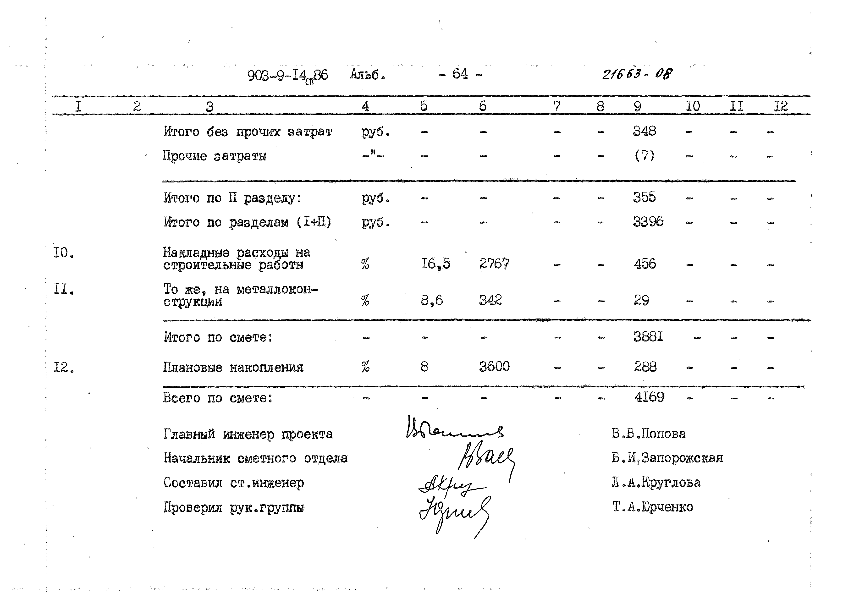 Типовой проект 903-9-14сп.86