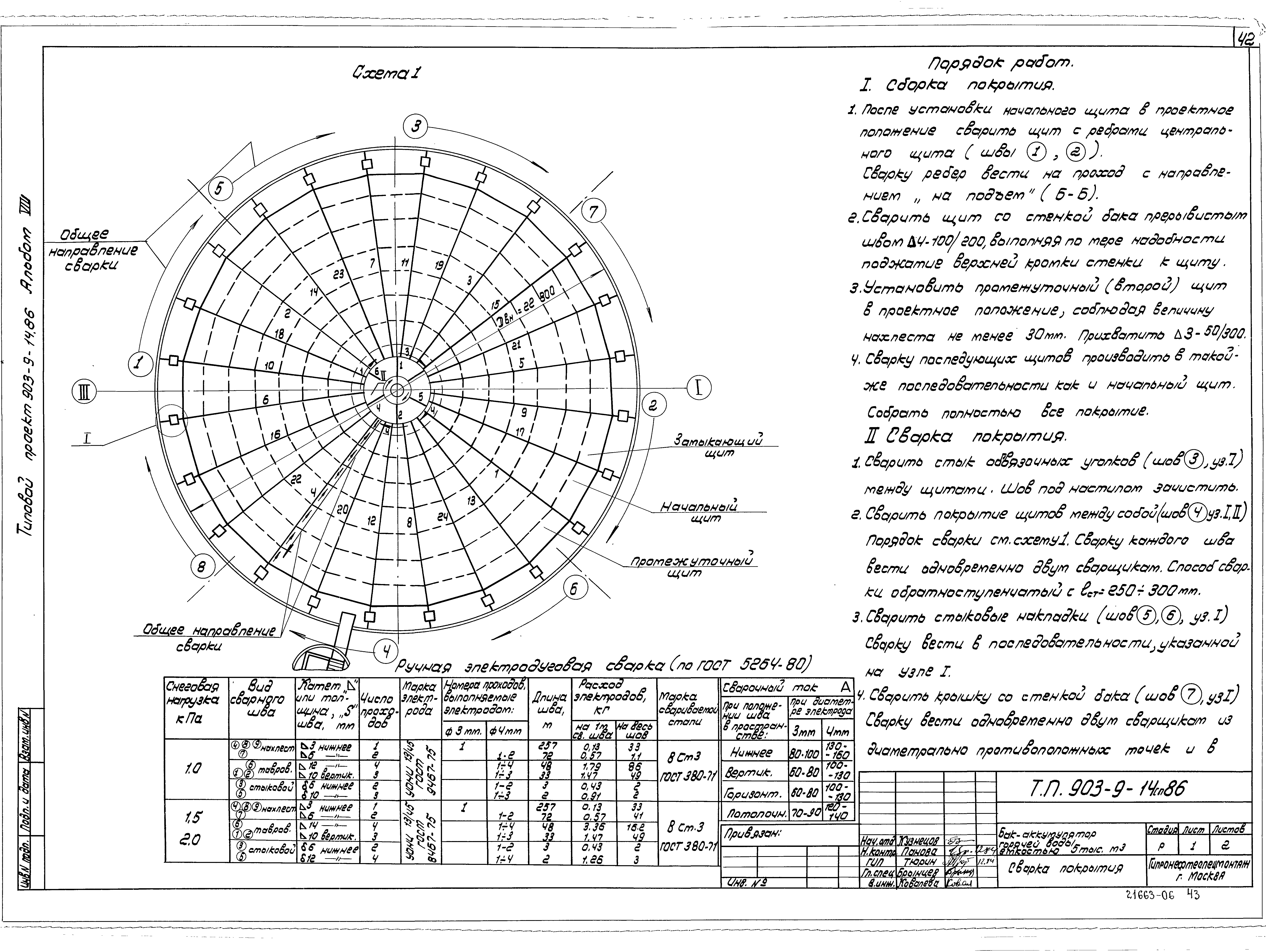 Типовой проект 903-9-14сп.86