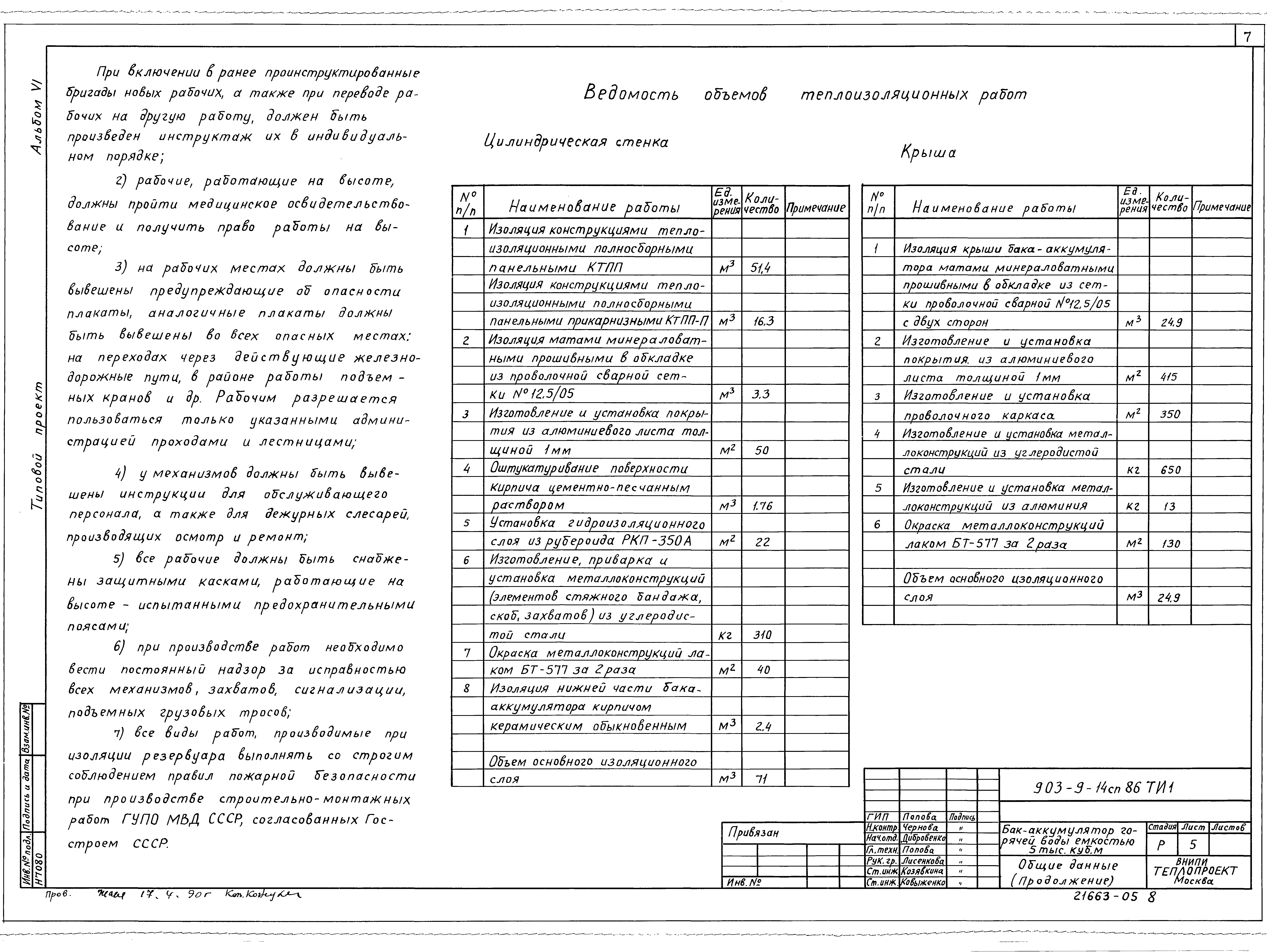 Типовой проект 903-9-14сп.86