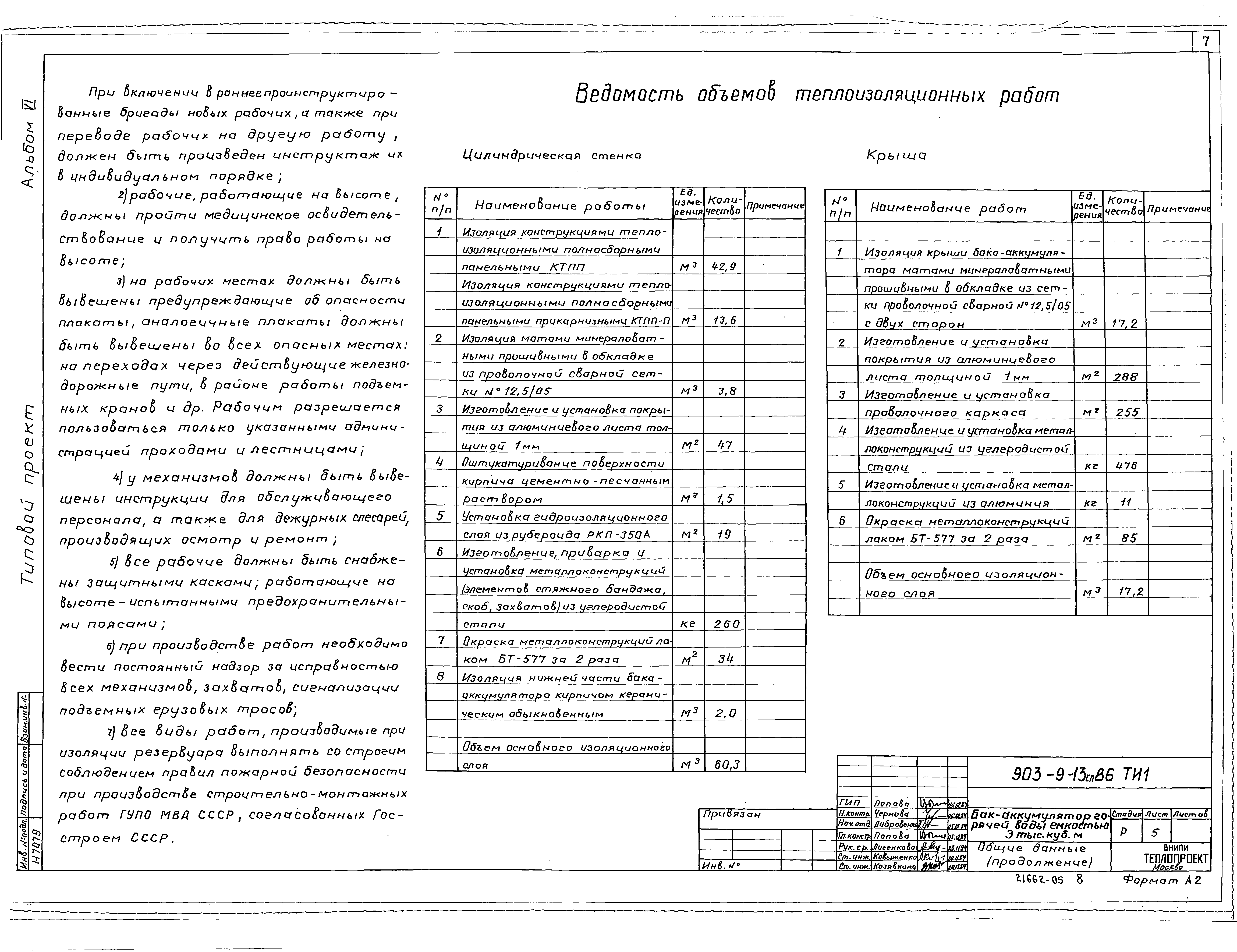 Типовой проект 903-9-13сп.86