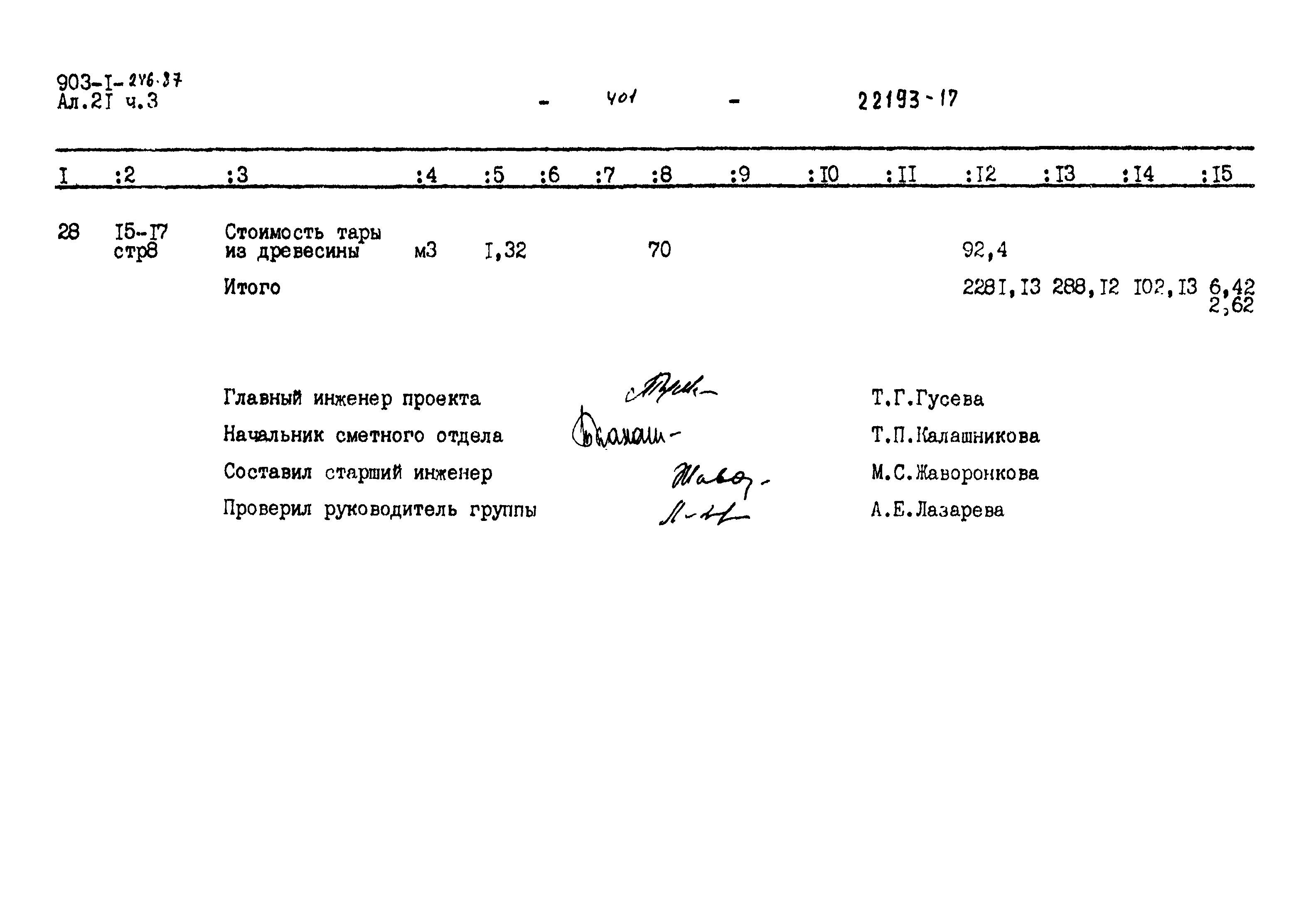 Типовой проект 903-1-246.87