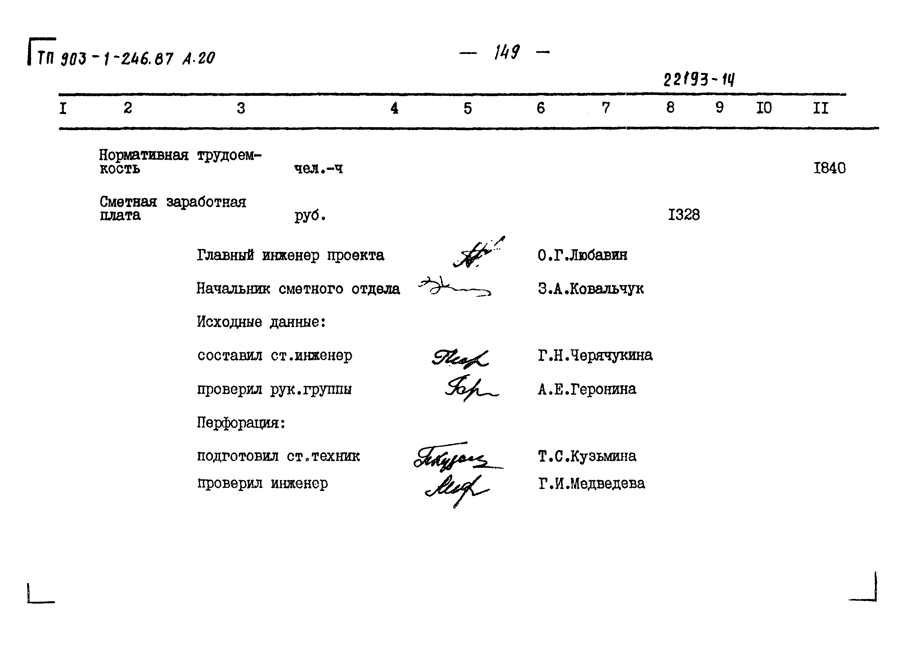 Типовой проект 903-1-246.87