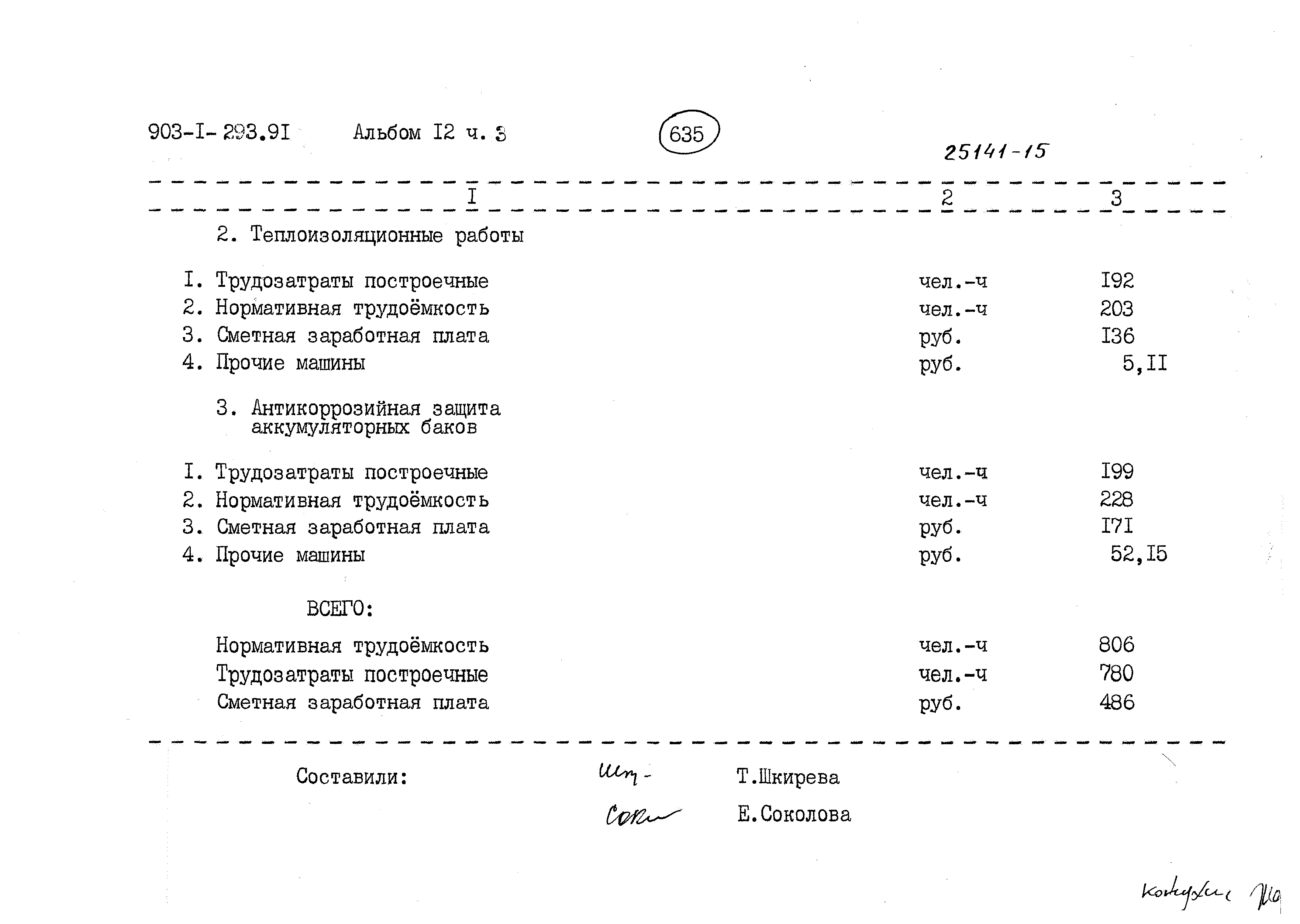 Типовой проект 903-1-293.91