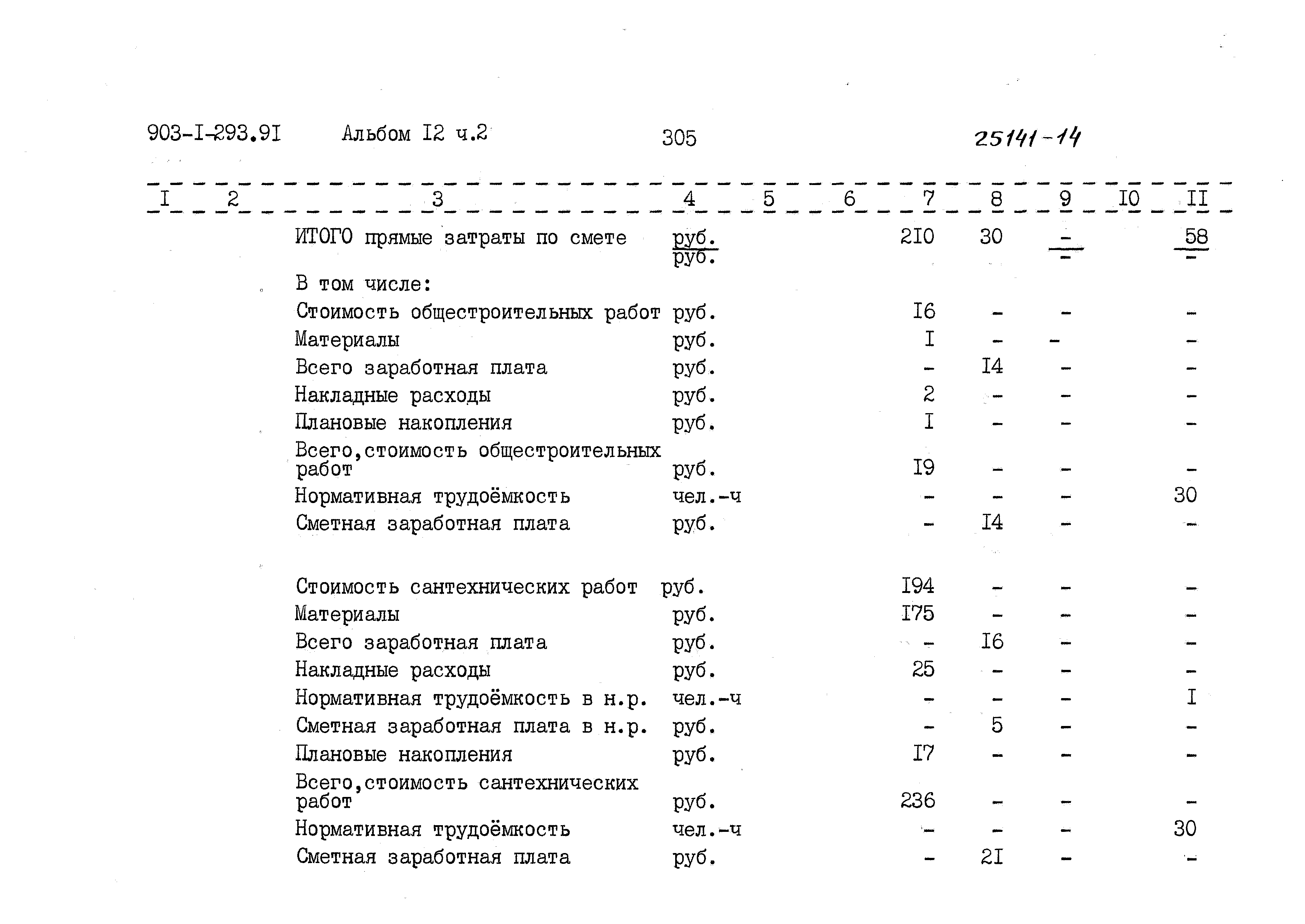 Типовой проект 903-1-293.91
