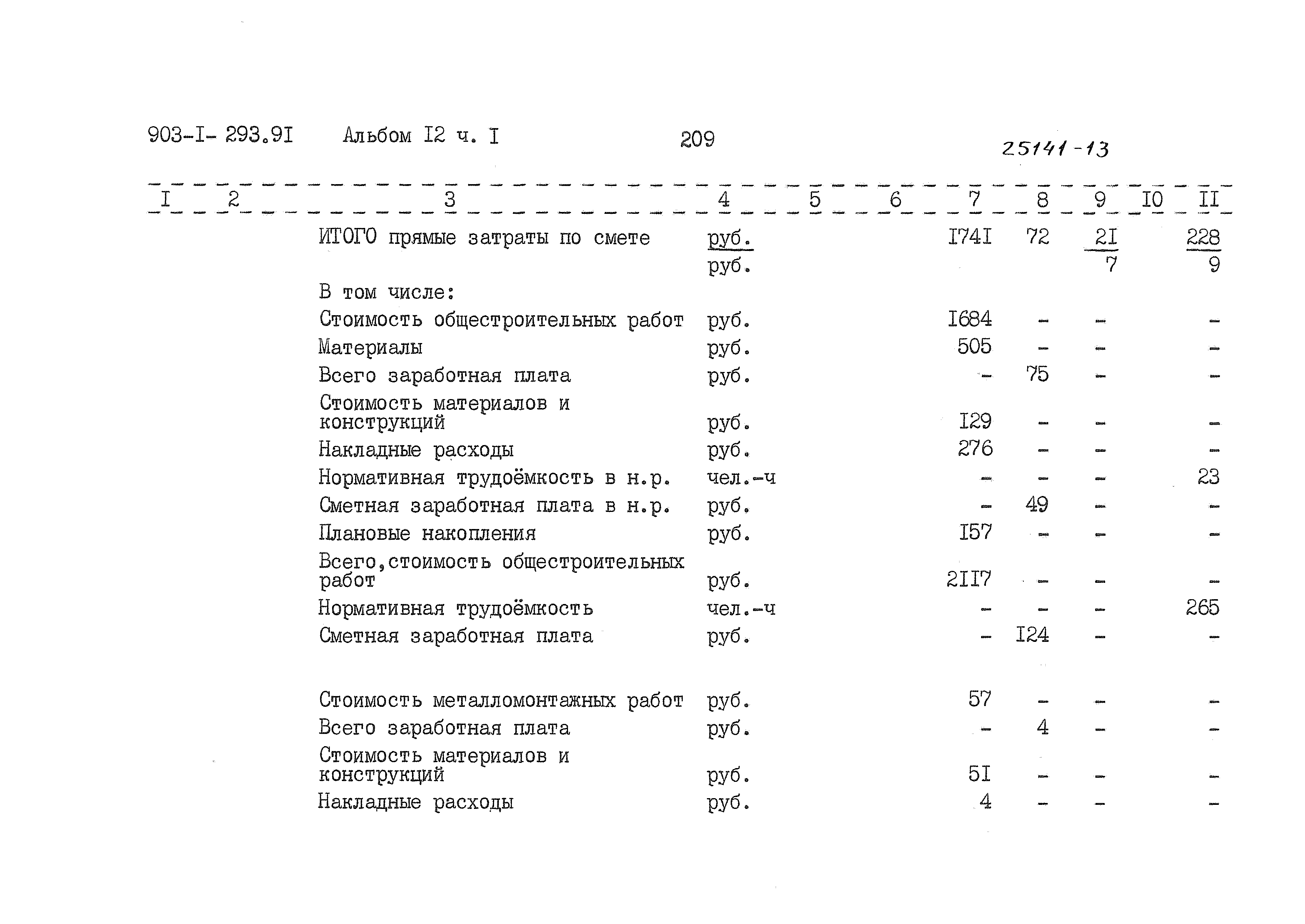 Типовой проект 903-1-293.91