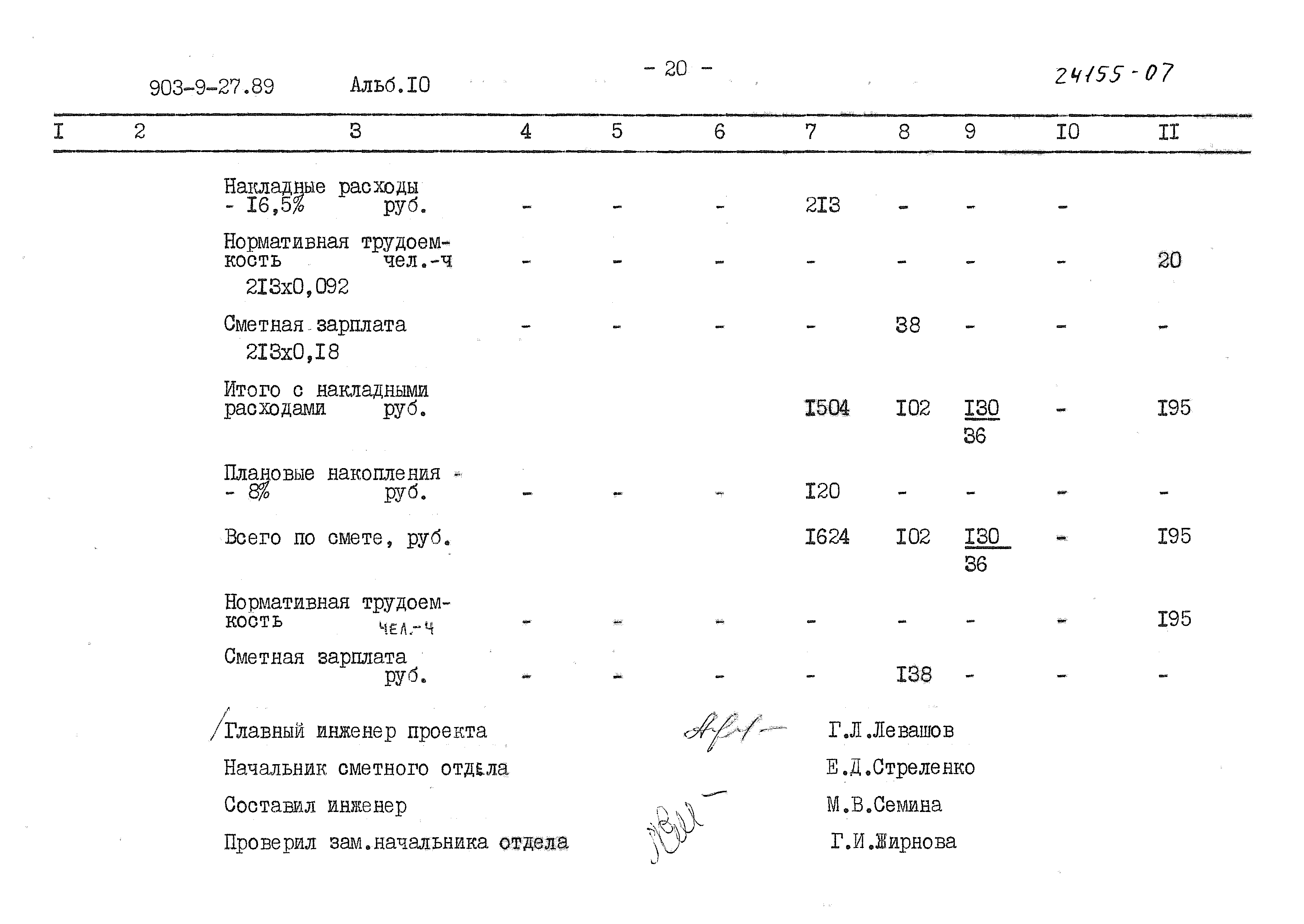 Типовой проект 903-9-27.89