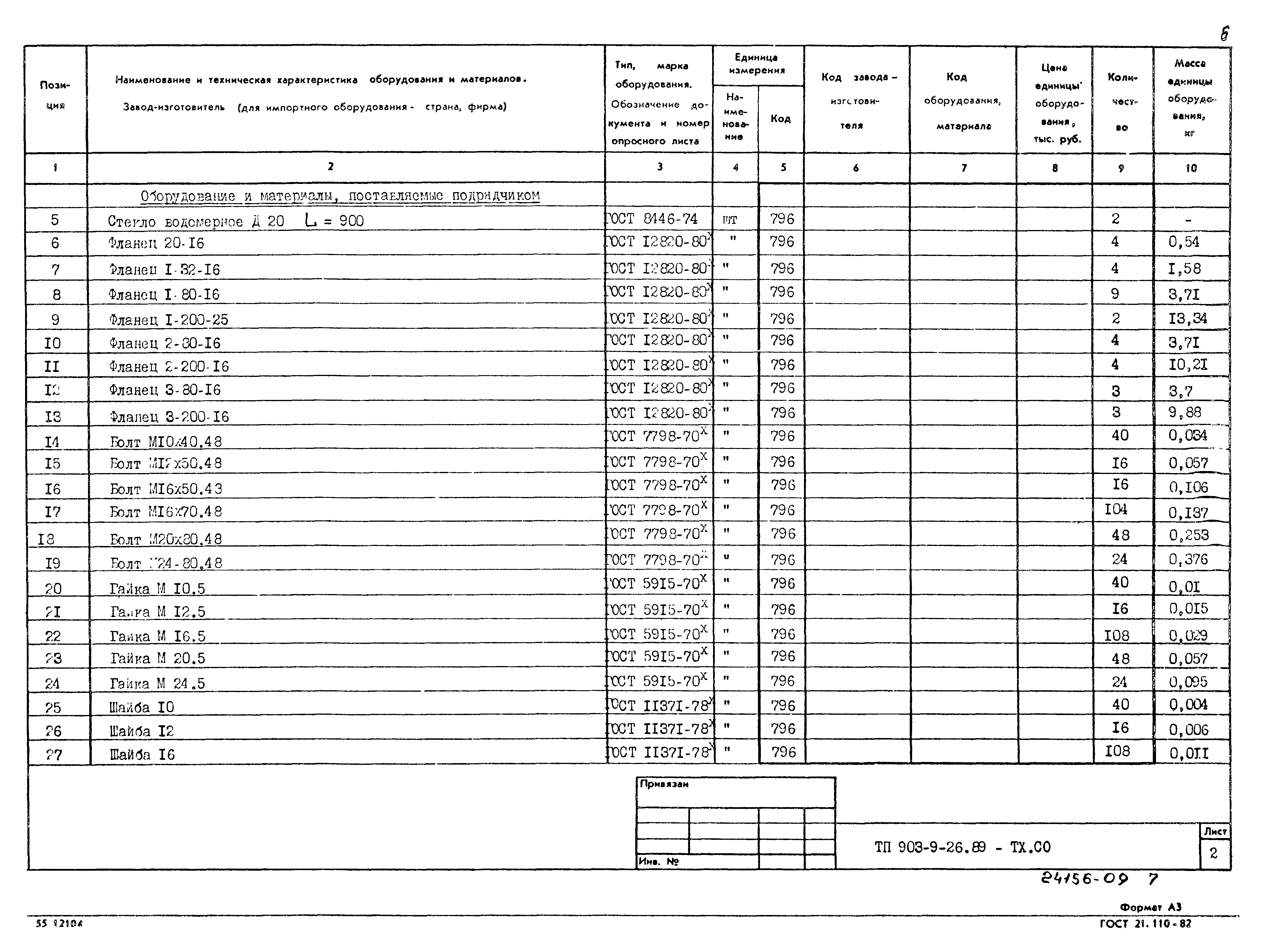 Типовой проект 903-9-26.89