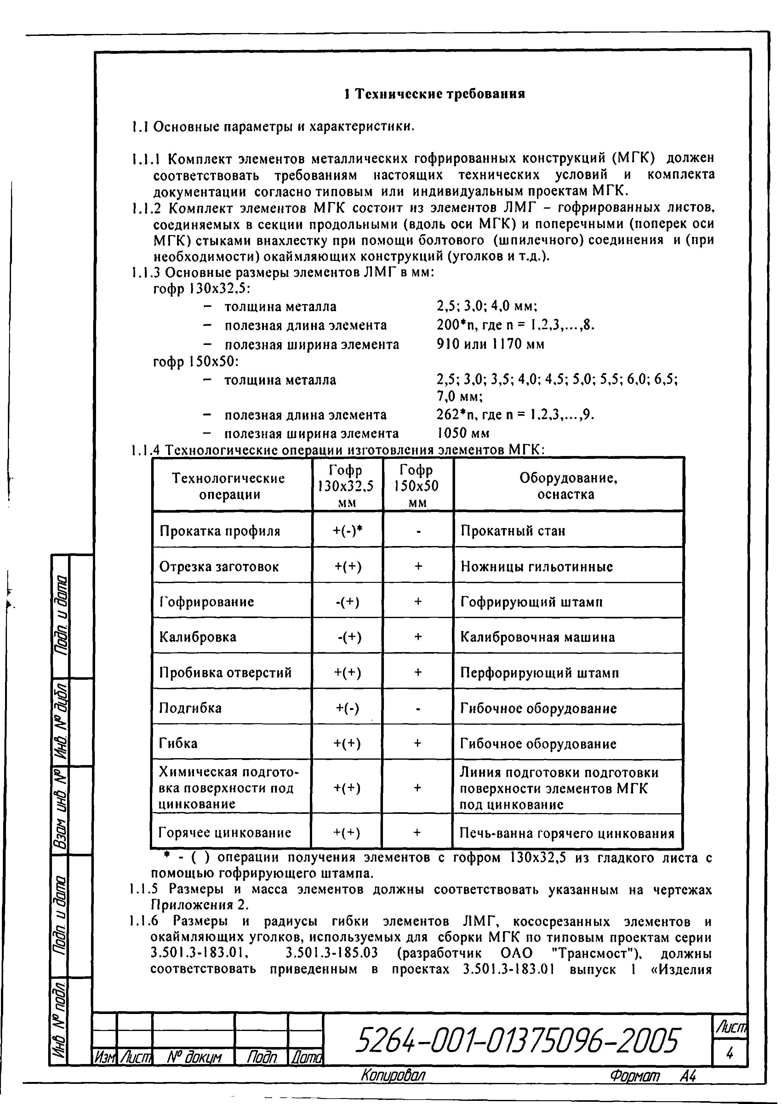 ТУ 5264-001-01375096-2005