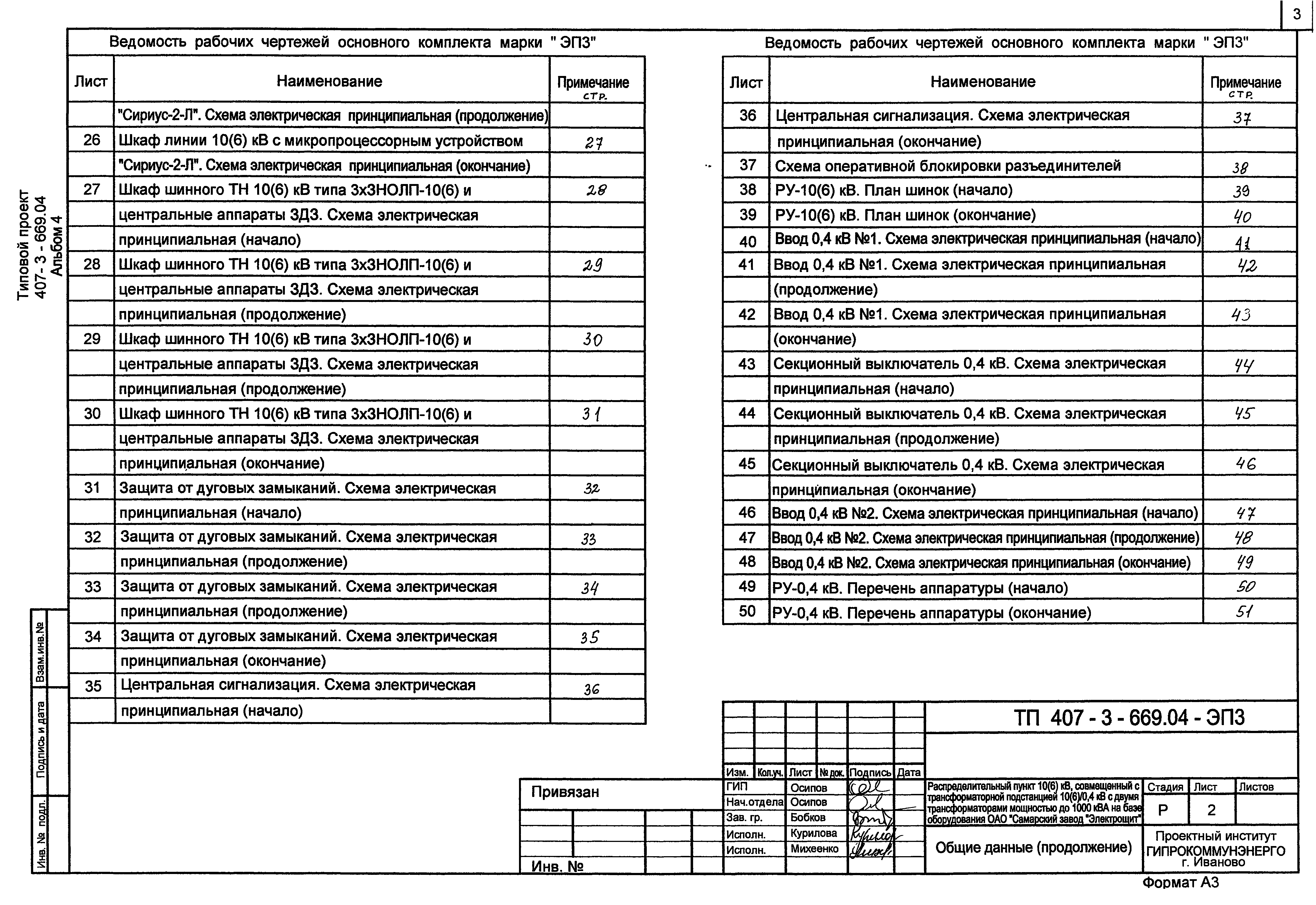 Типовой проект 407-3-669.04