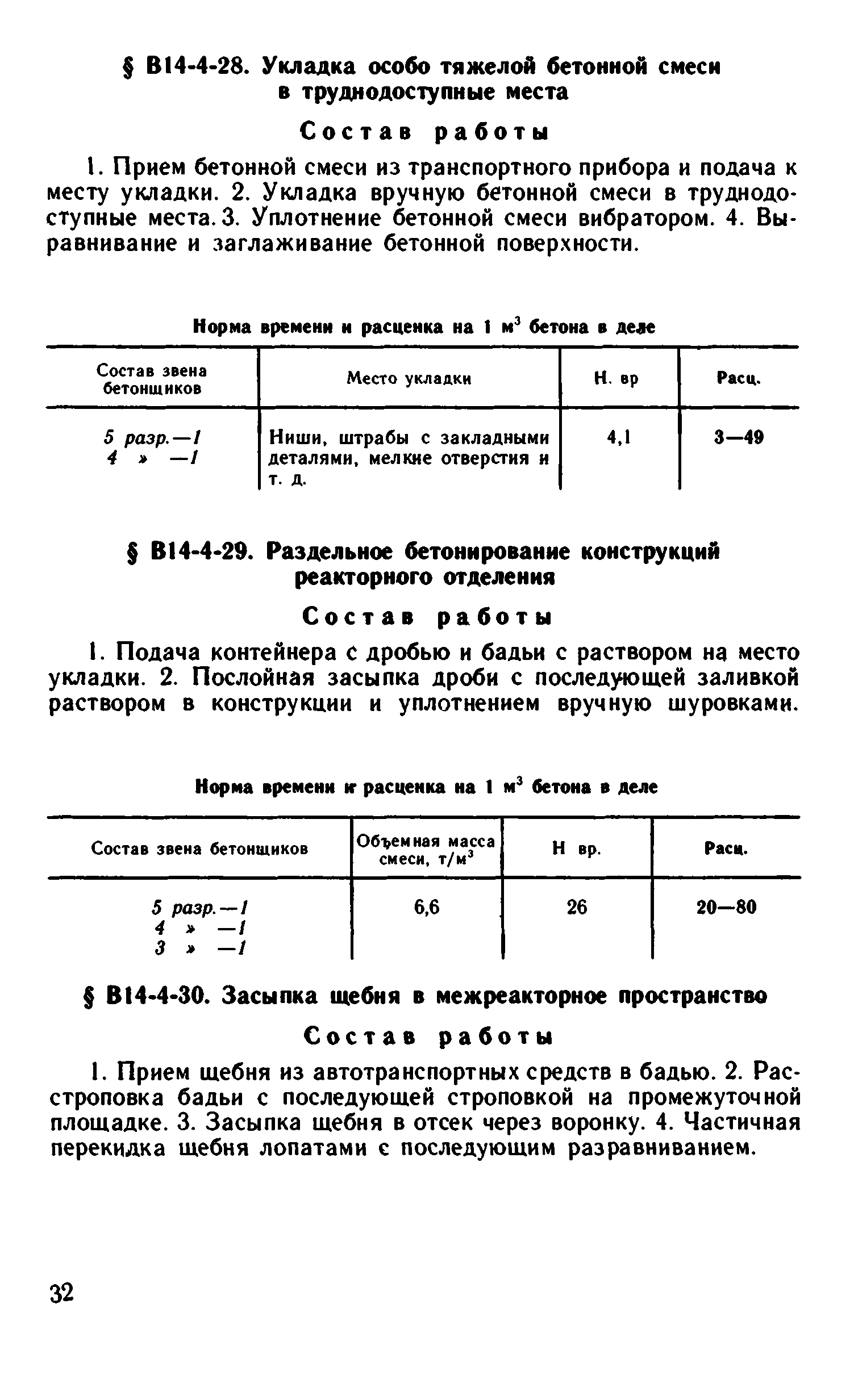 ВНиР В14-4