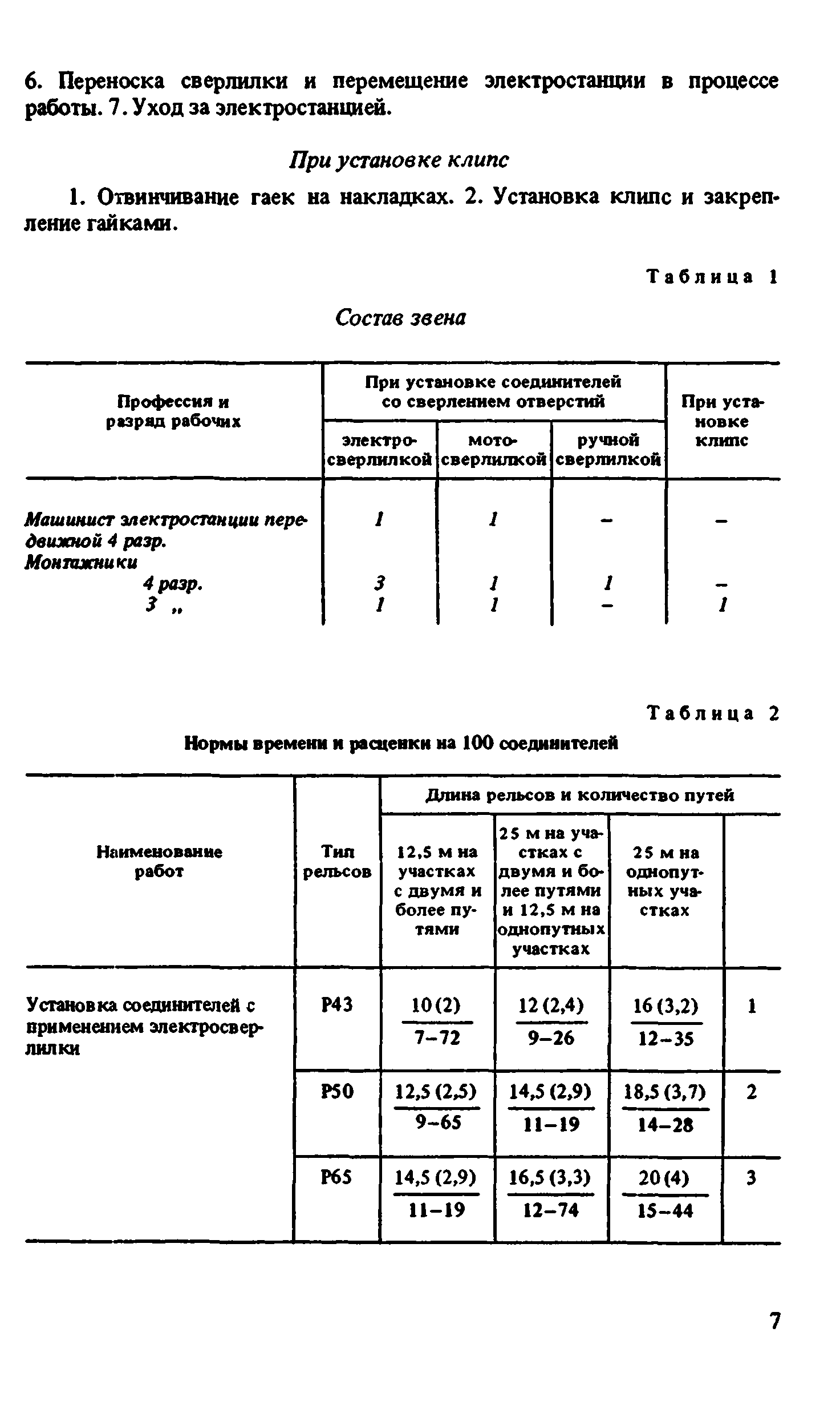 ВНиР В2-1