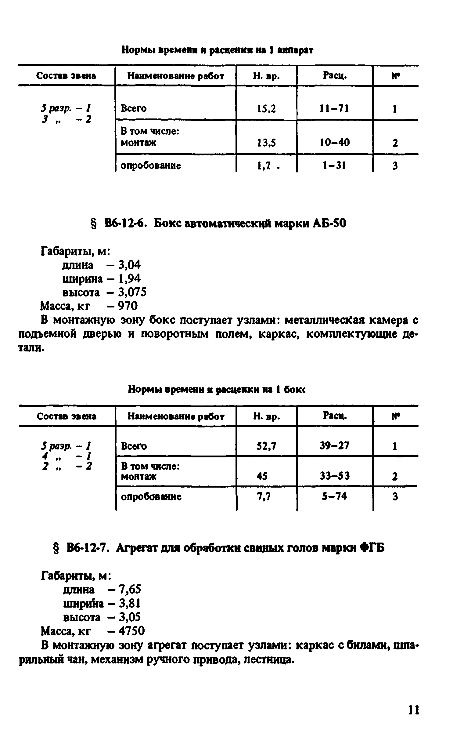 ВНиР В6-12