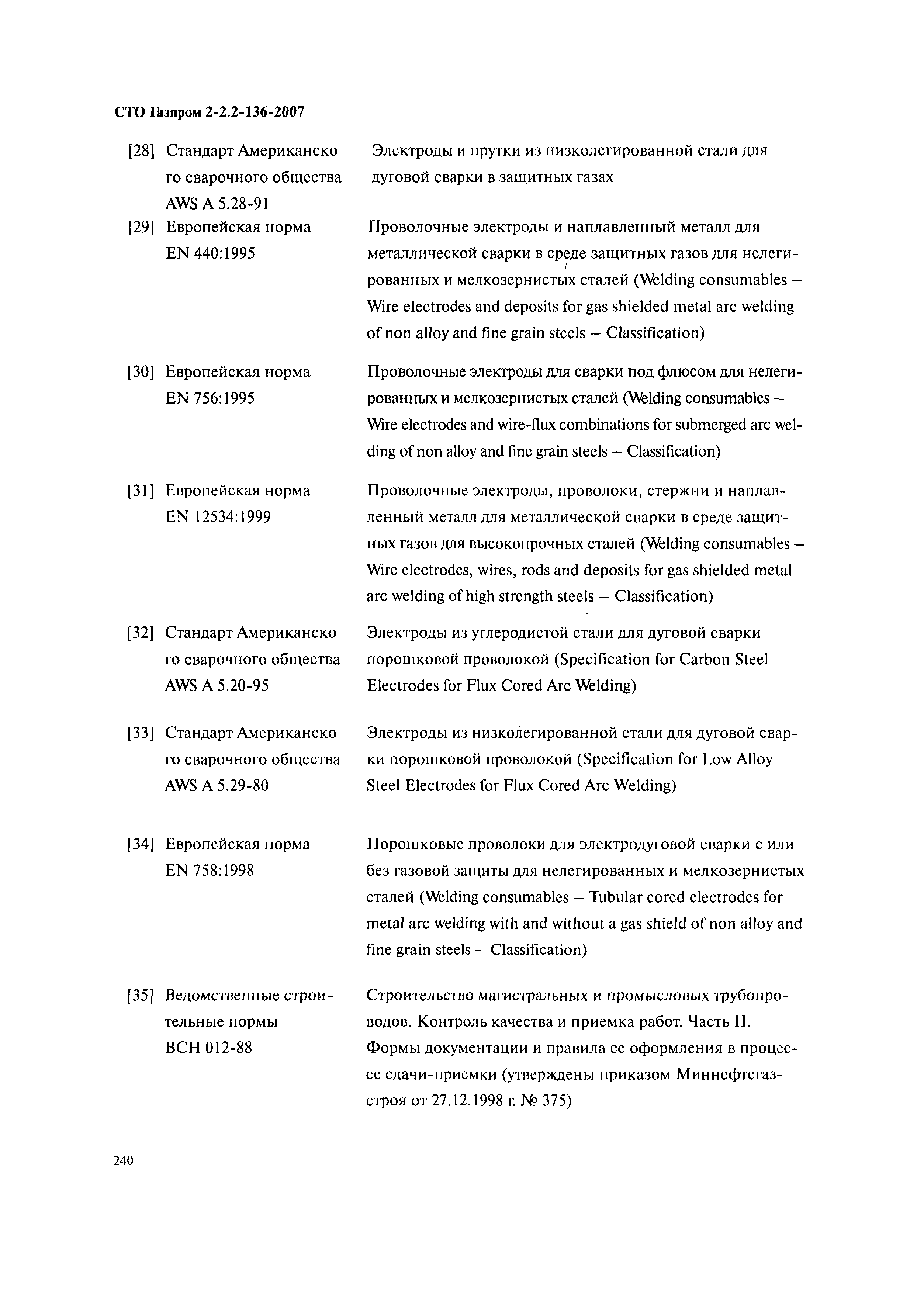 СТО Газпром 2-2.2-136-2007
