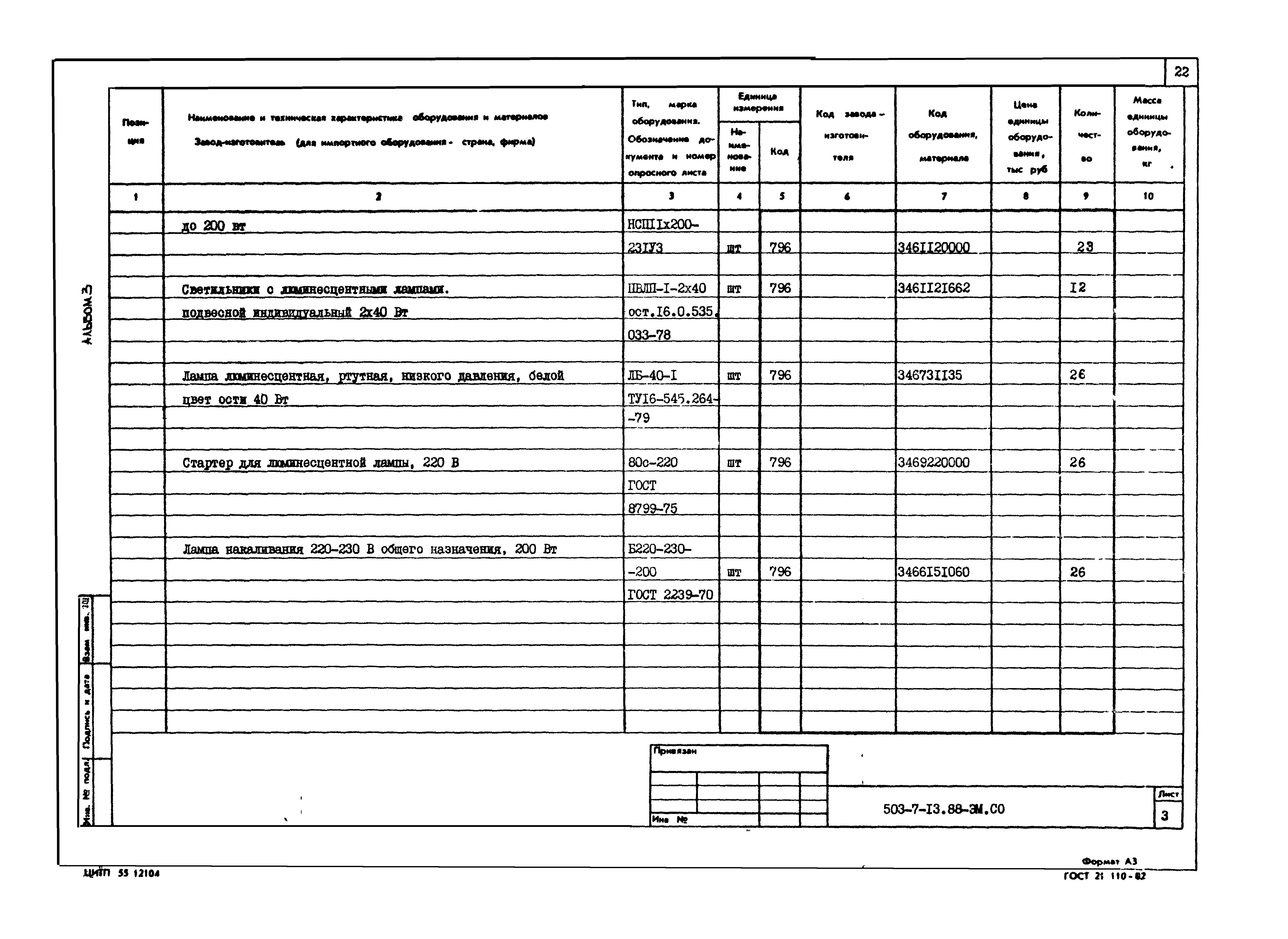 Типовой проект 503-7-13.88