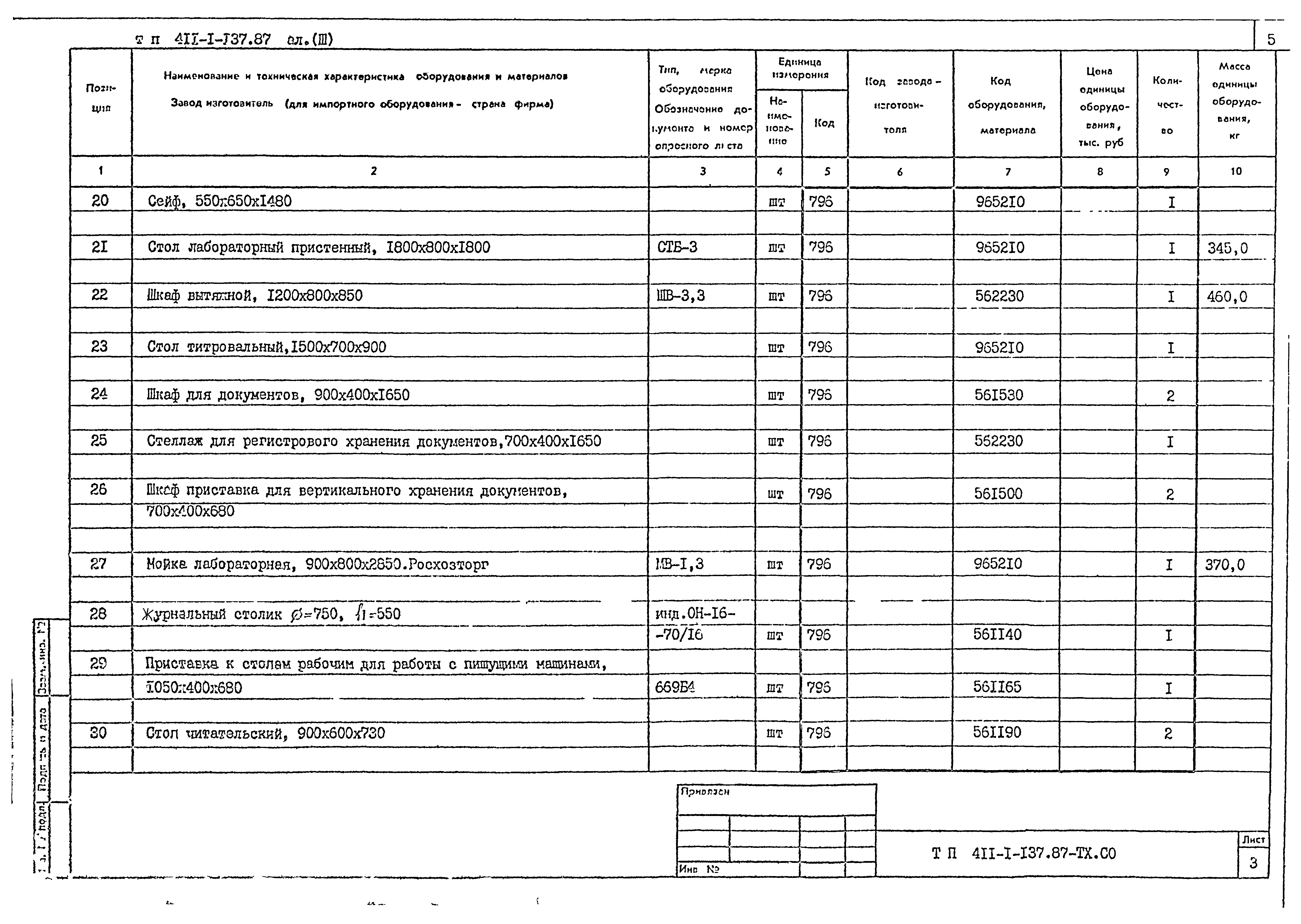 Типовой проект 411-1-137.87