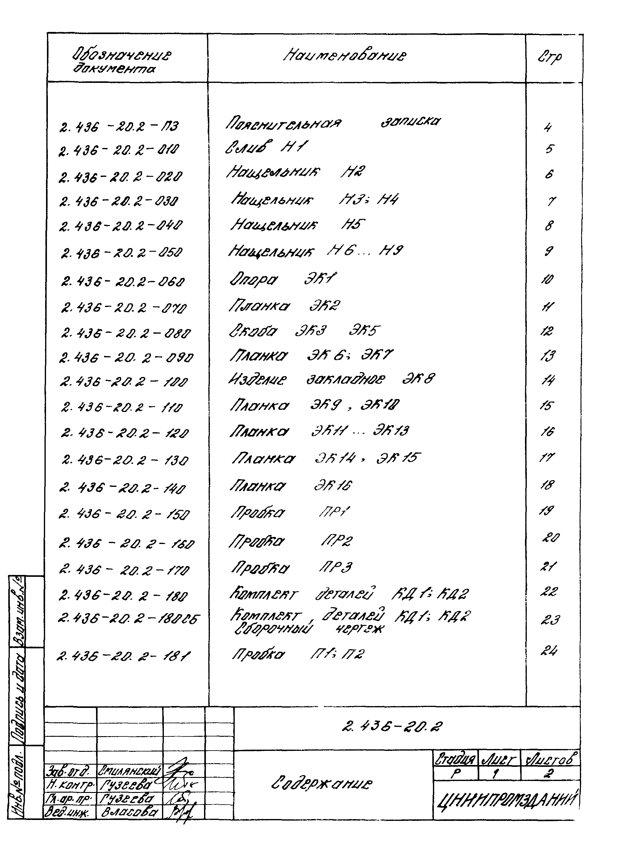 Серия 2.436-20