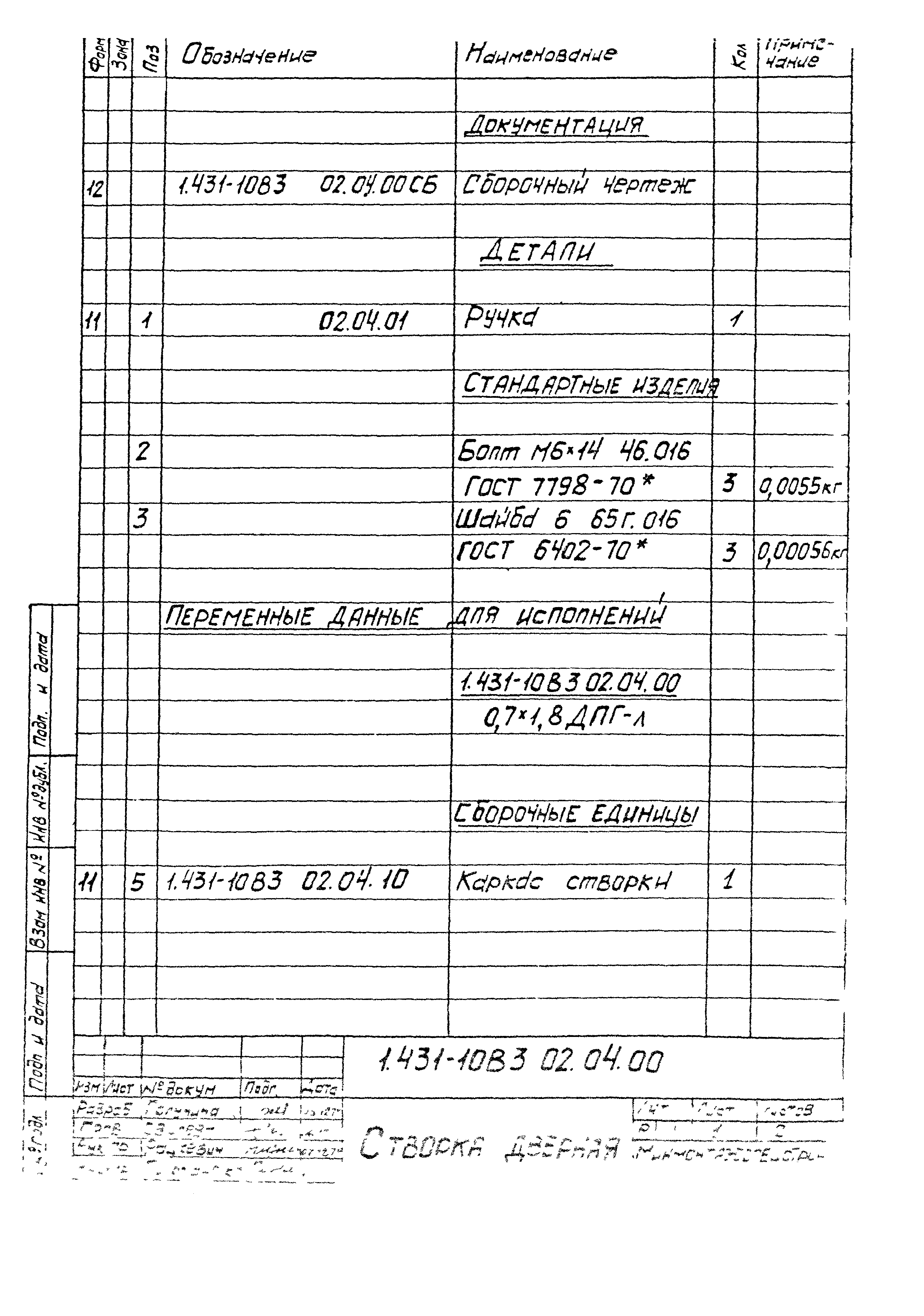 Серия 1.431-10