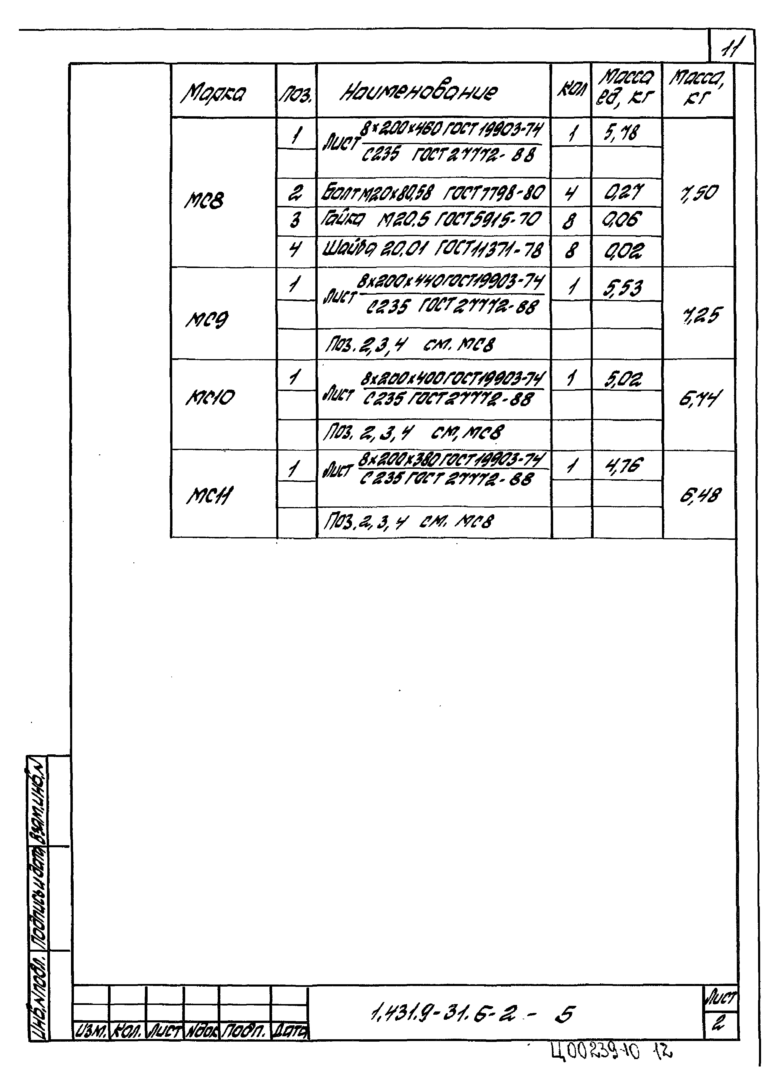 Серия 1.431.9-31