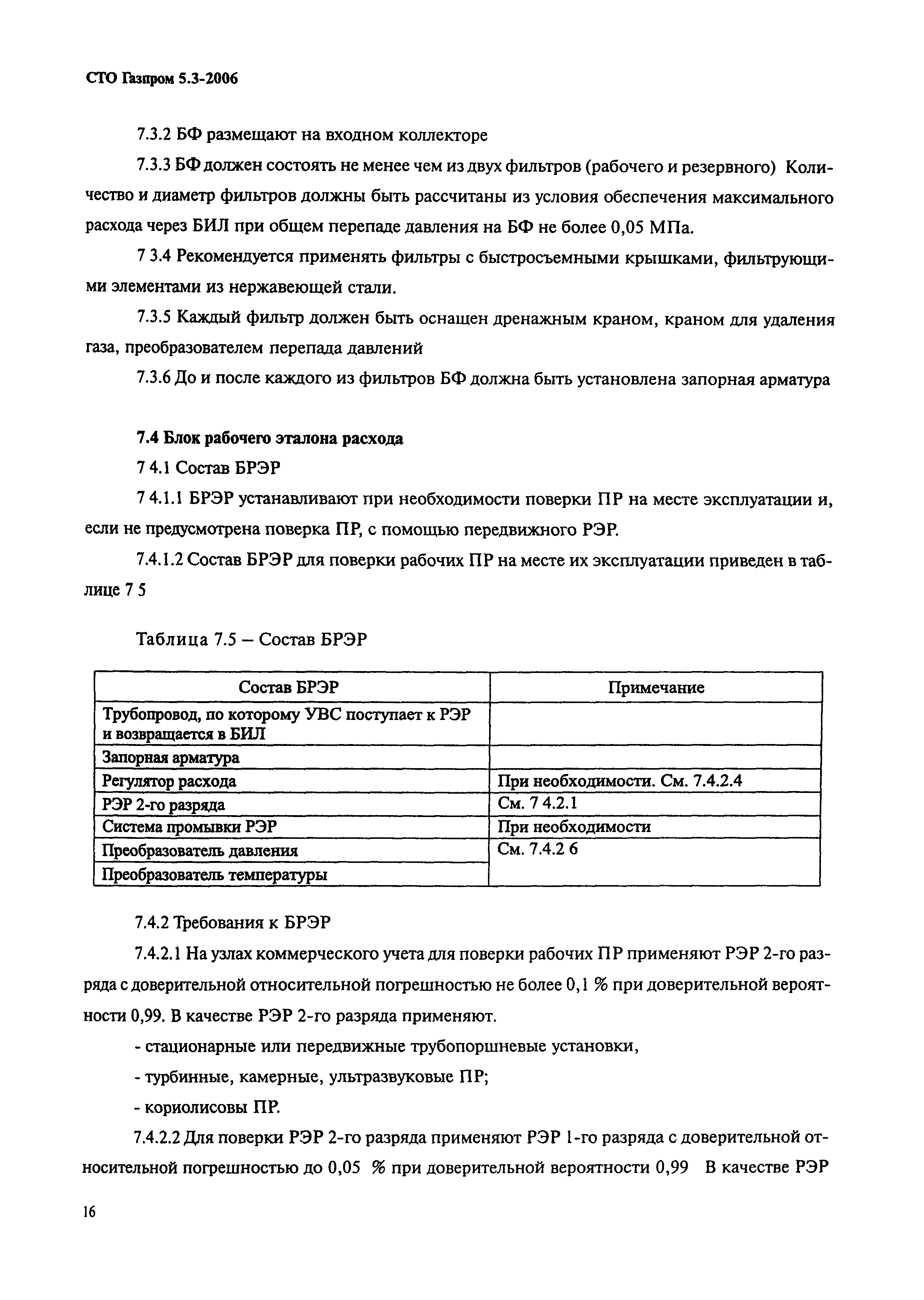СТО Газпром 5.3-2006