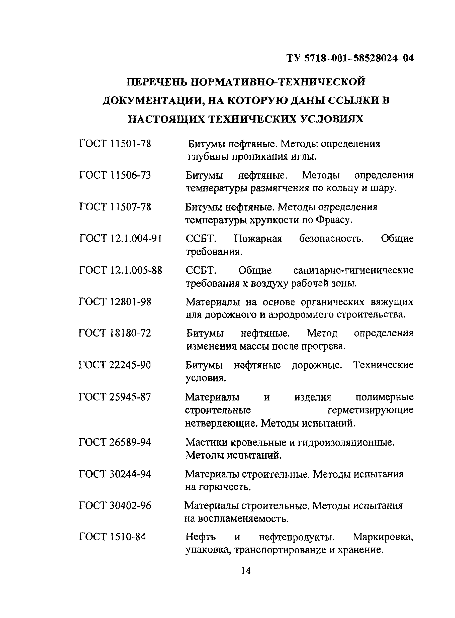 ТУ 5718-001-58528024-04