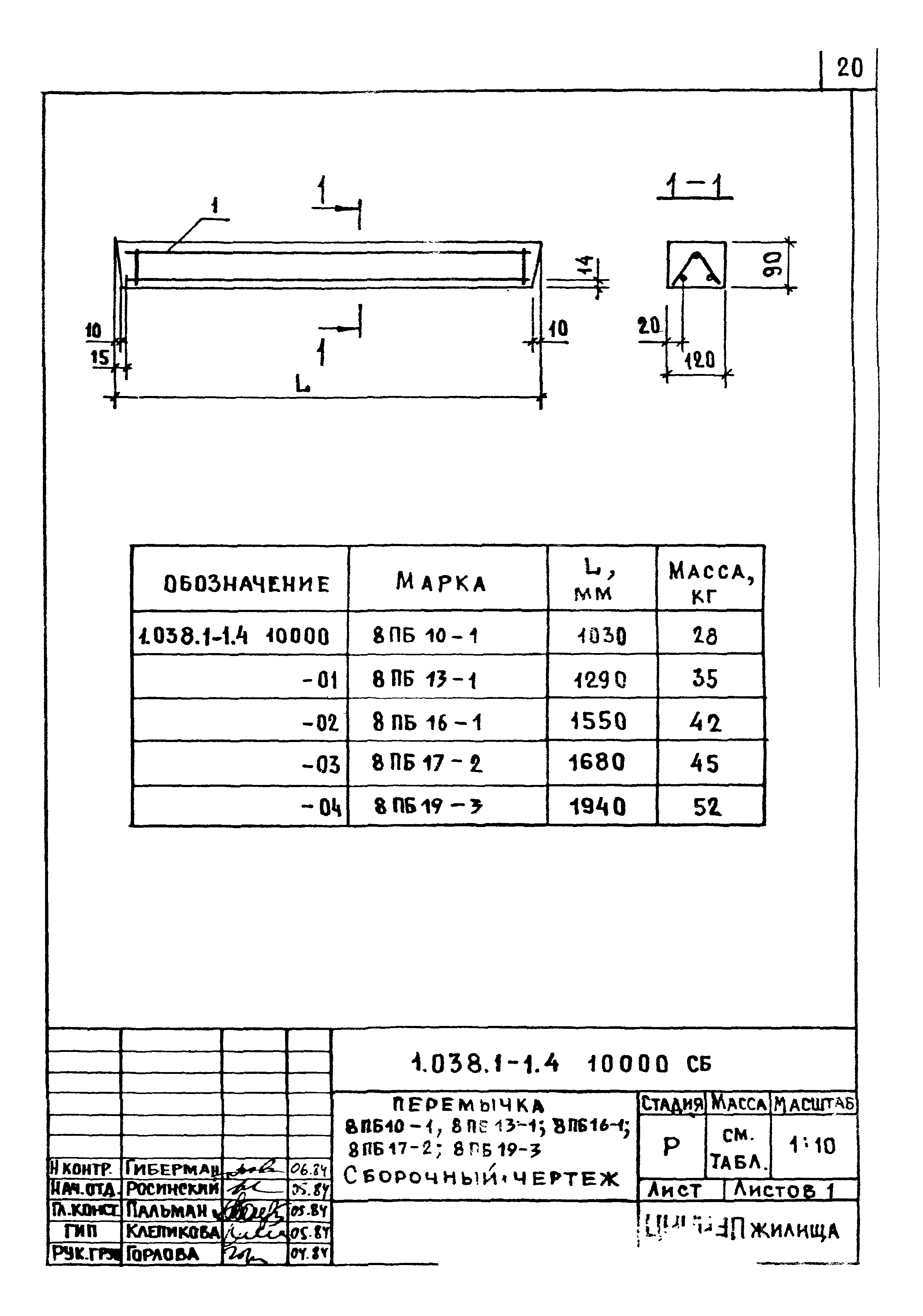 Серия 1.038.1-1