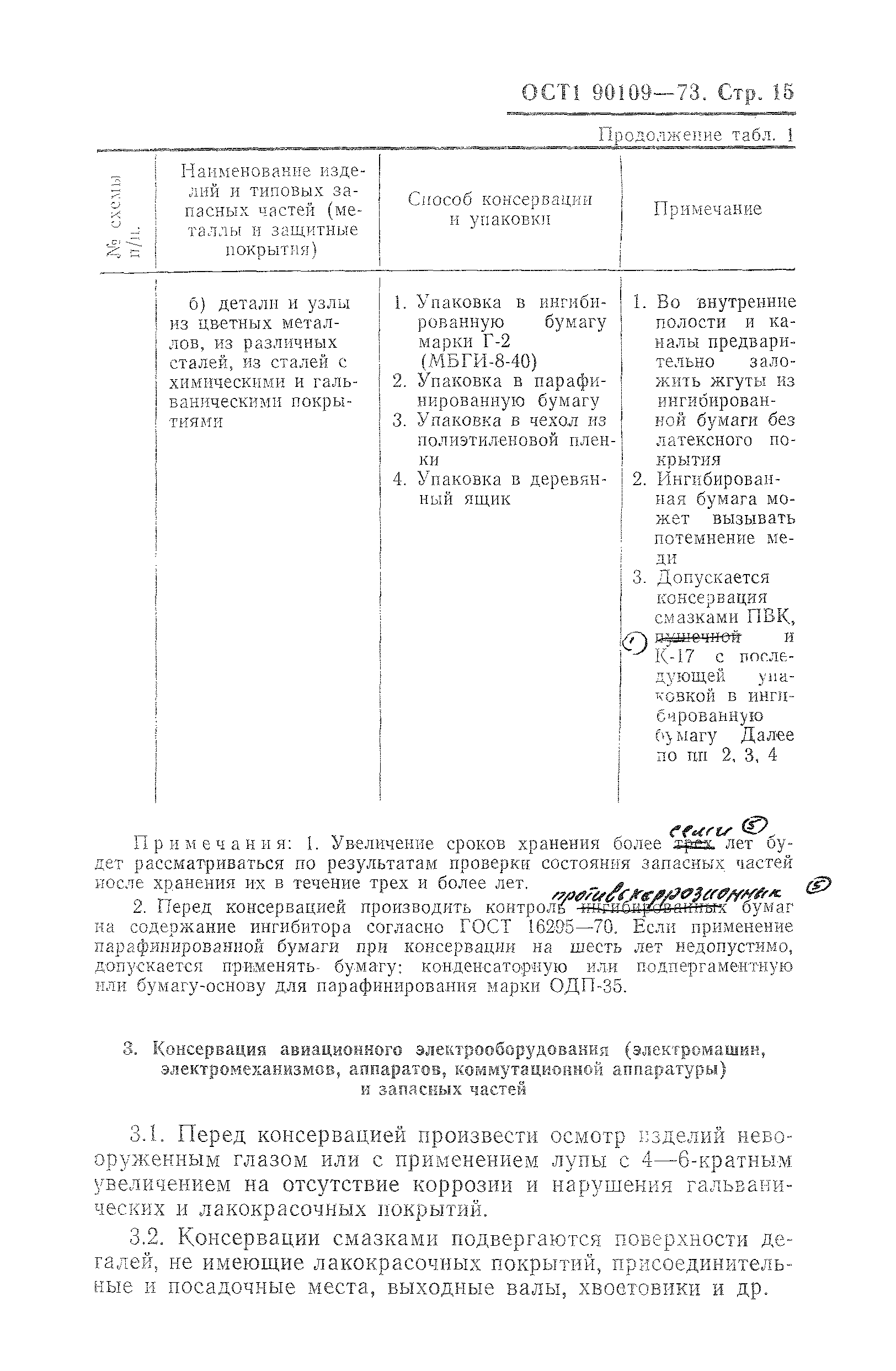 ОСТ 1 90109-73