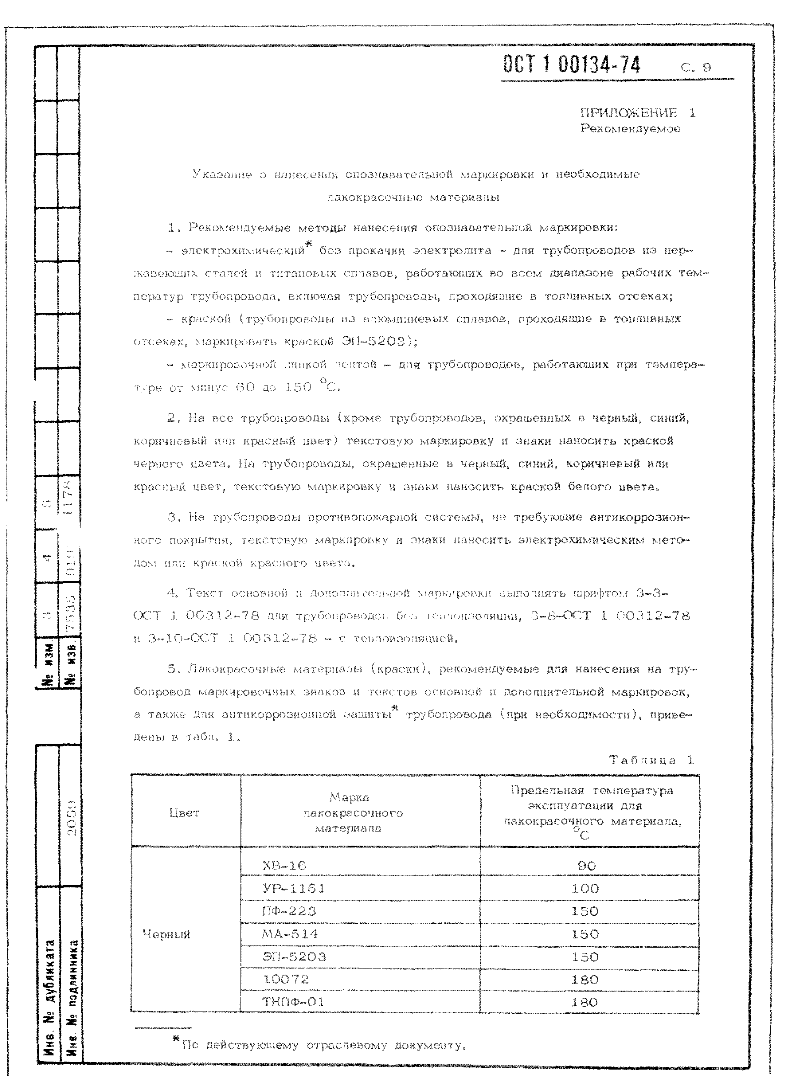 ОСТ 1 00134-74