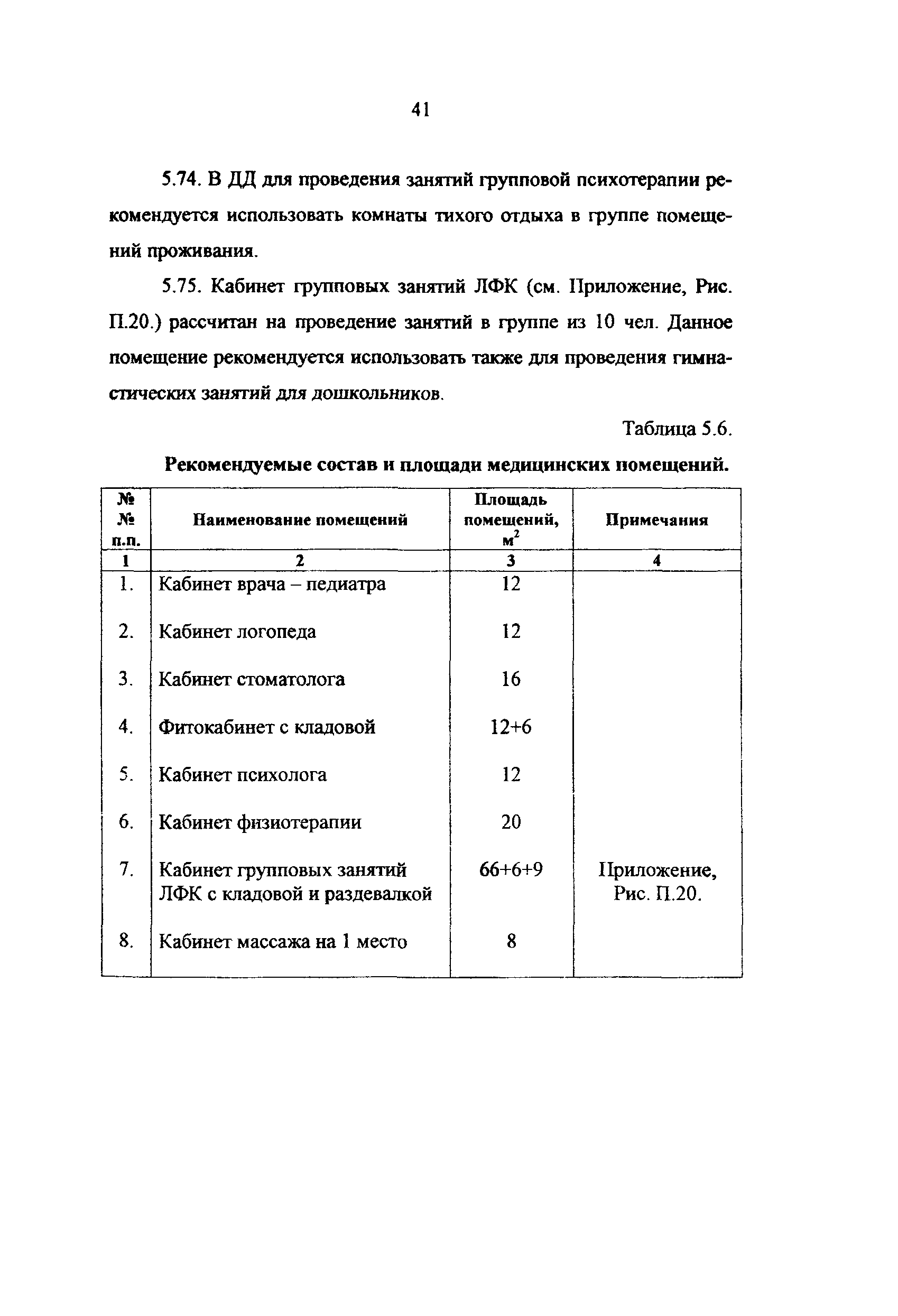 Рекомендации