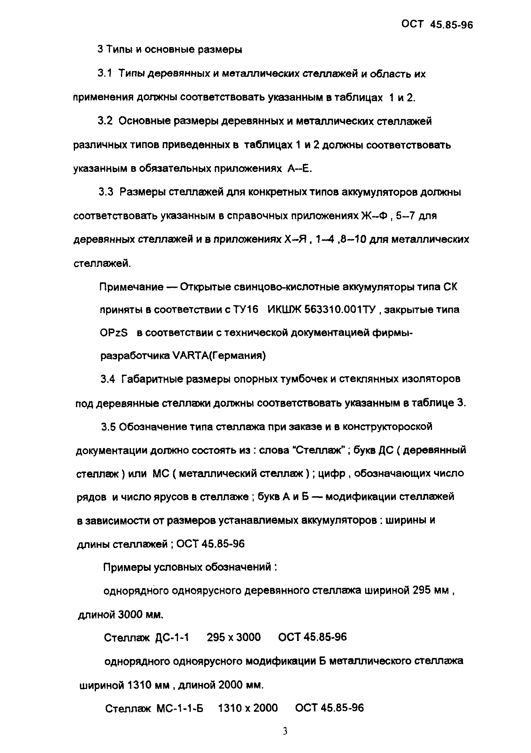 ОСТ 45.85-96