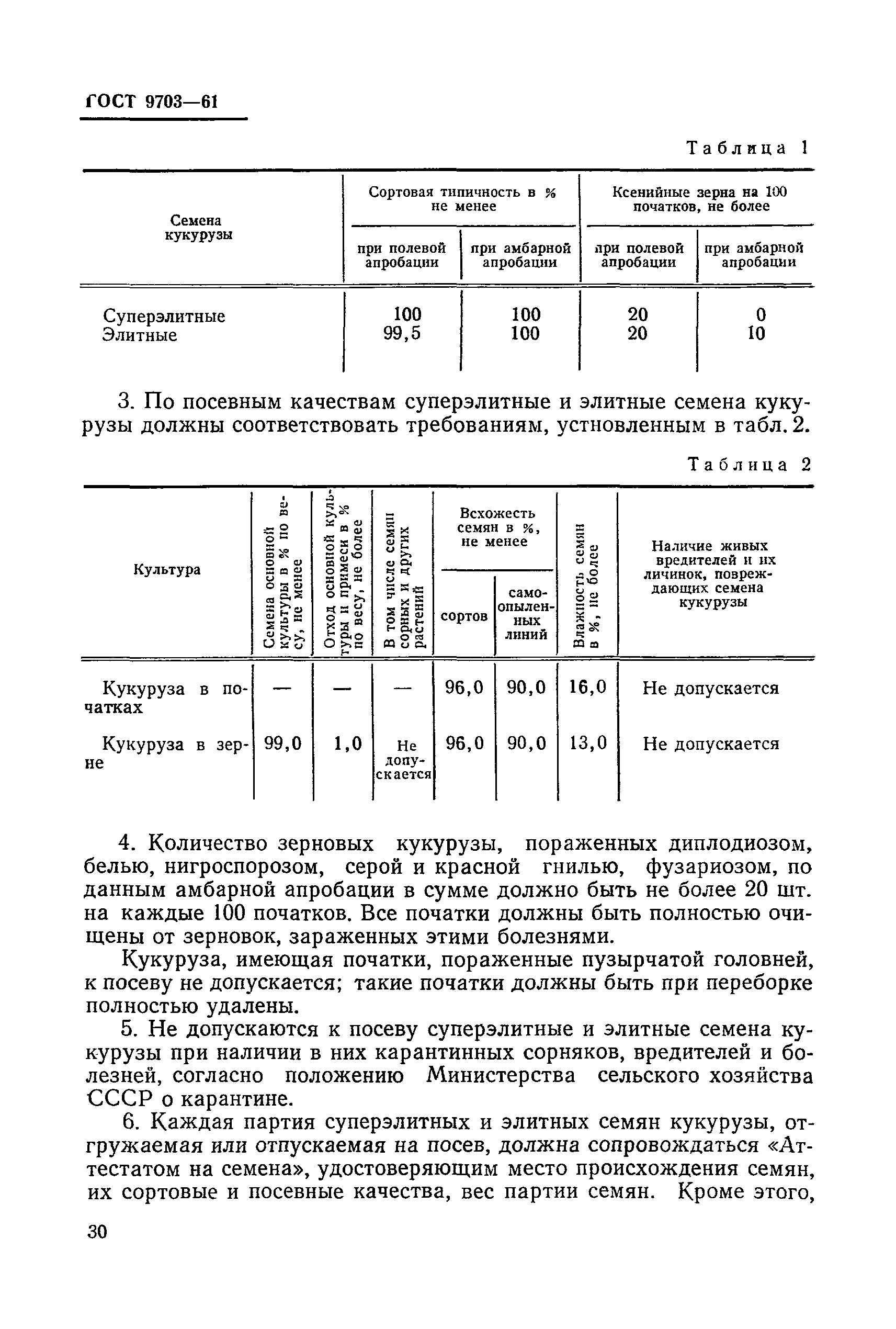 ГОСТ 9703-61