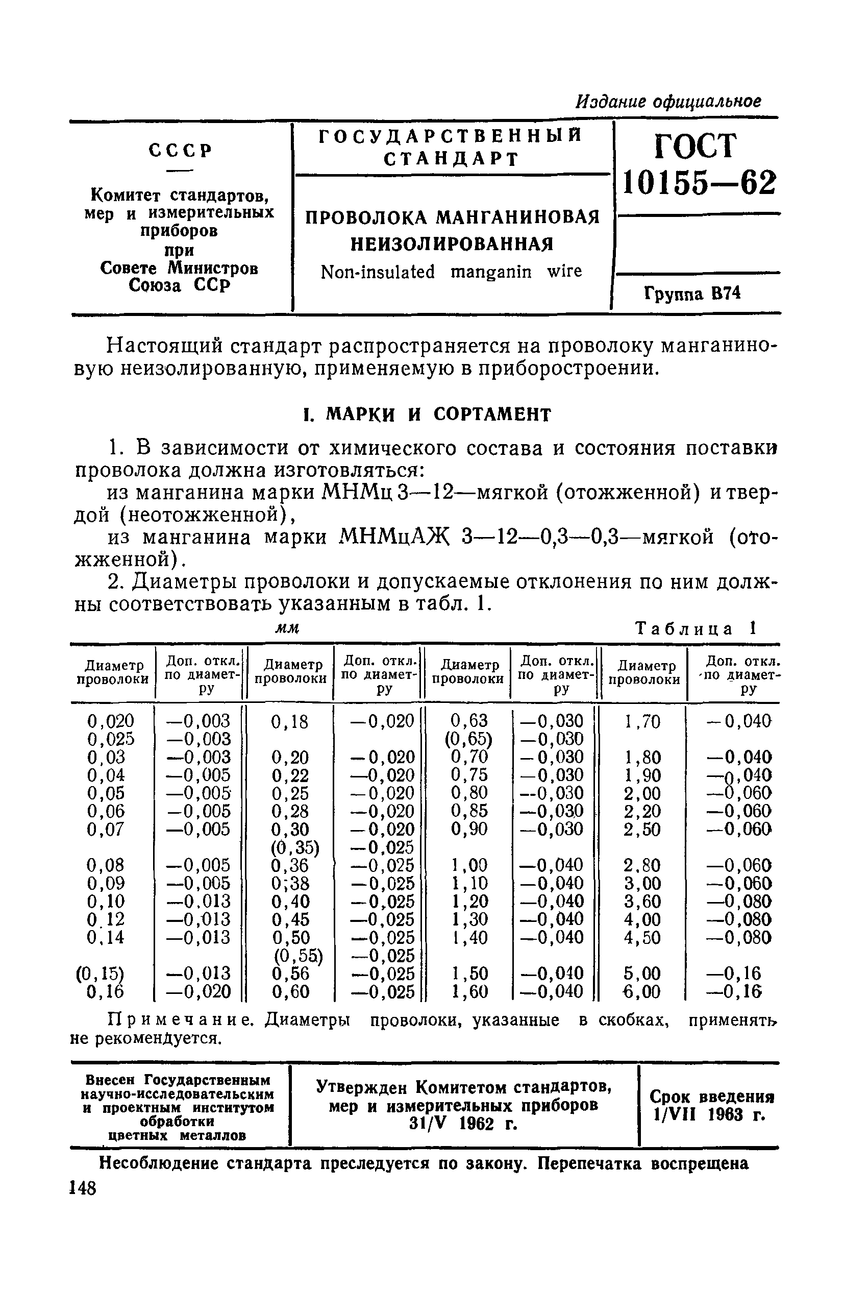 ГОСТ 10155-62