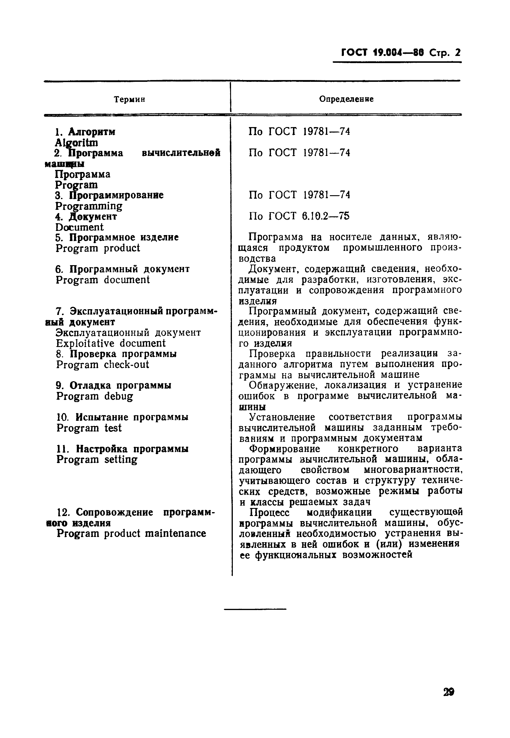 ГОСТ 19.004-80