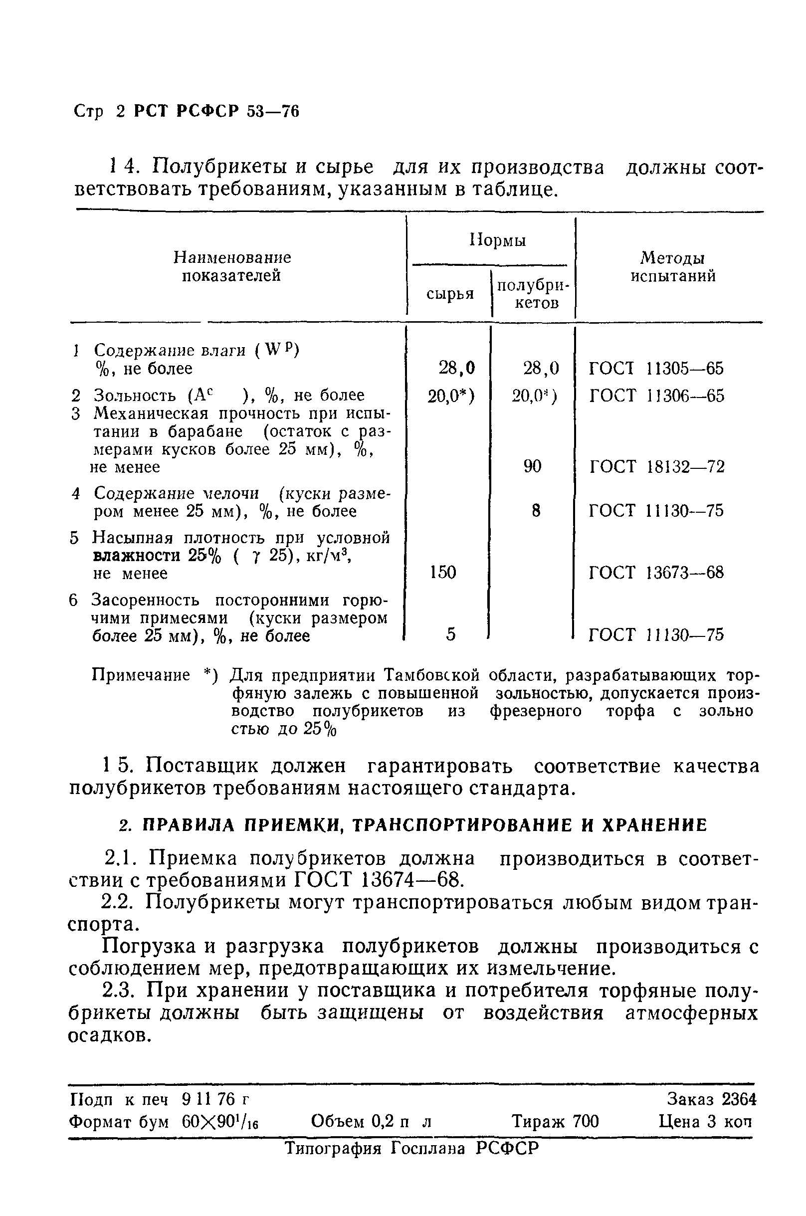 РСТ РСФСР 53-76