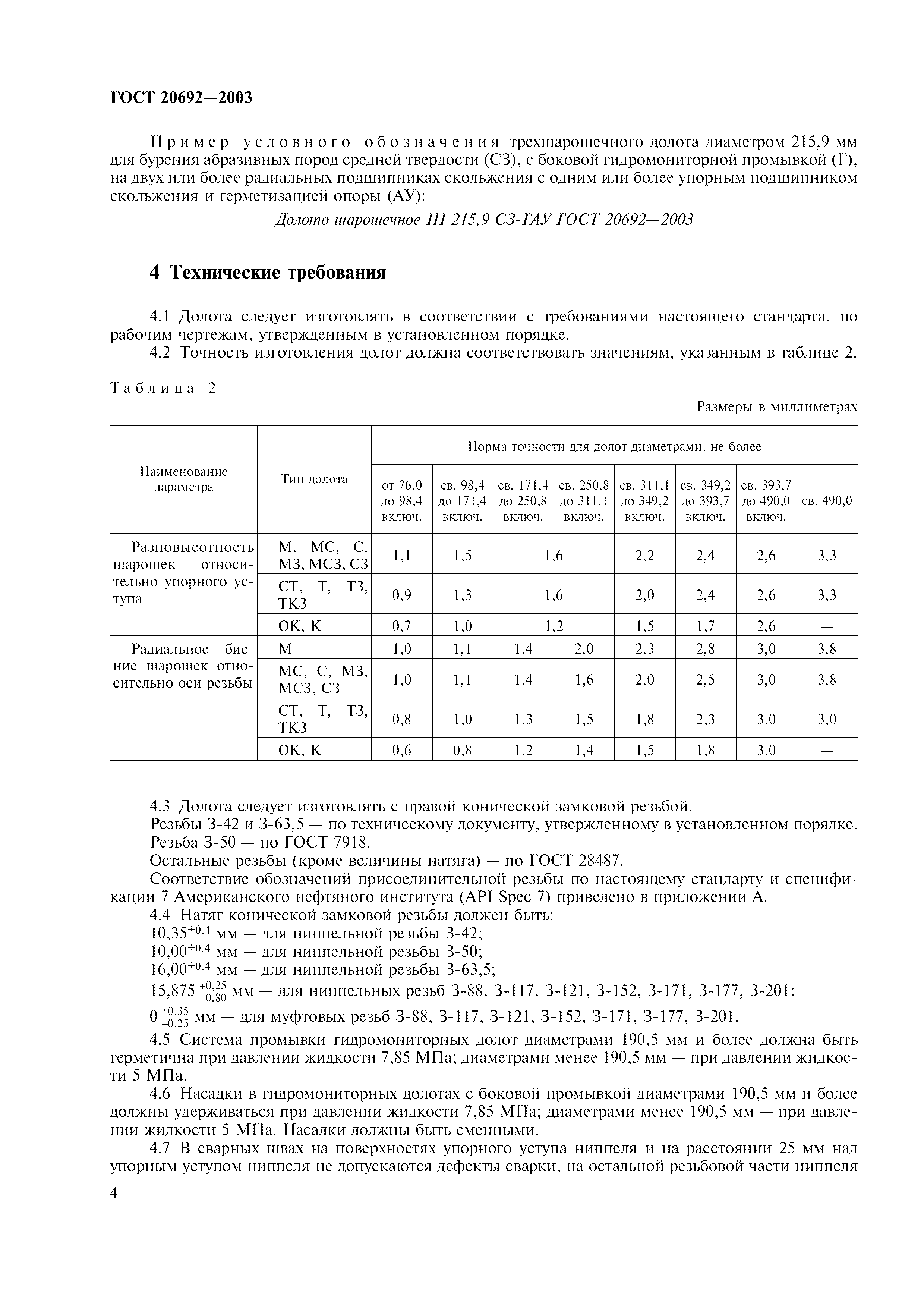 ГОСТ 20692-2003