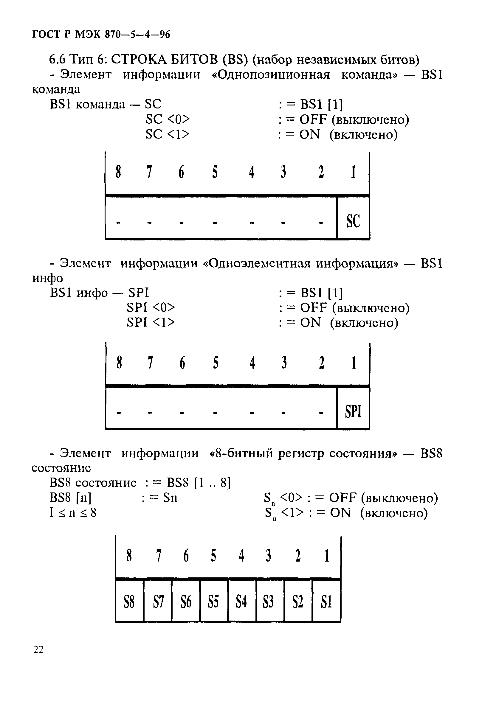 ГОСТ Р МЭК 870-5-4-96