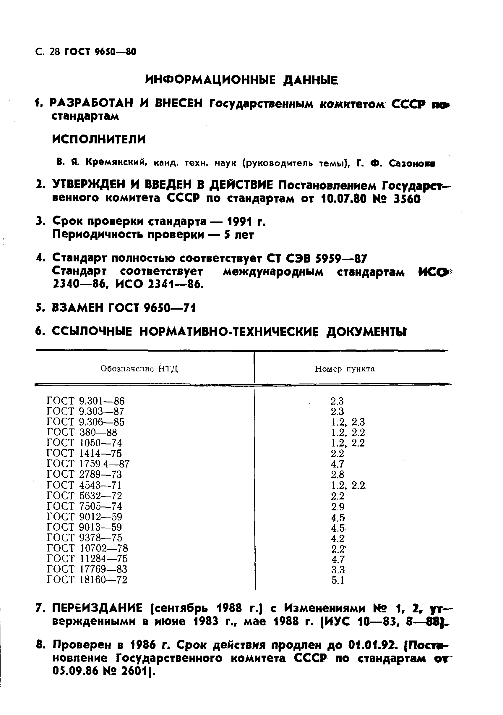 ГОСТ 9650-80