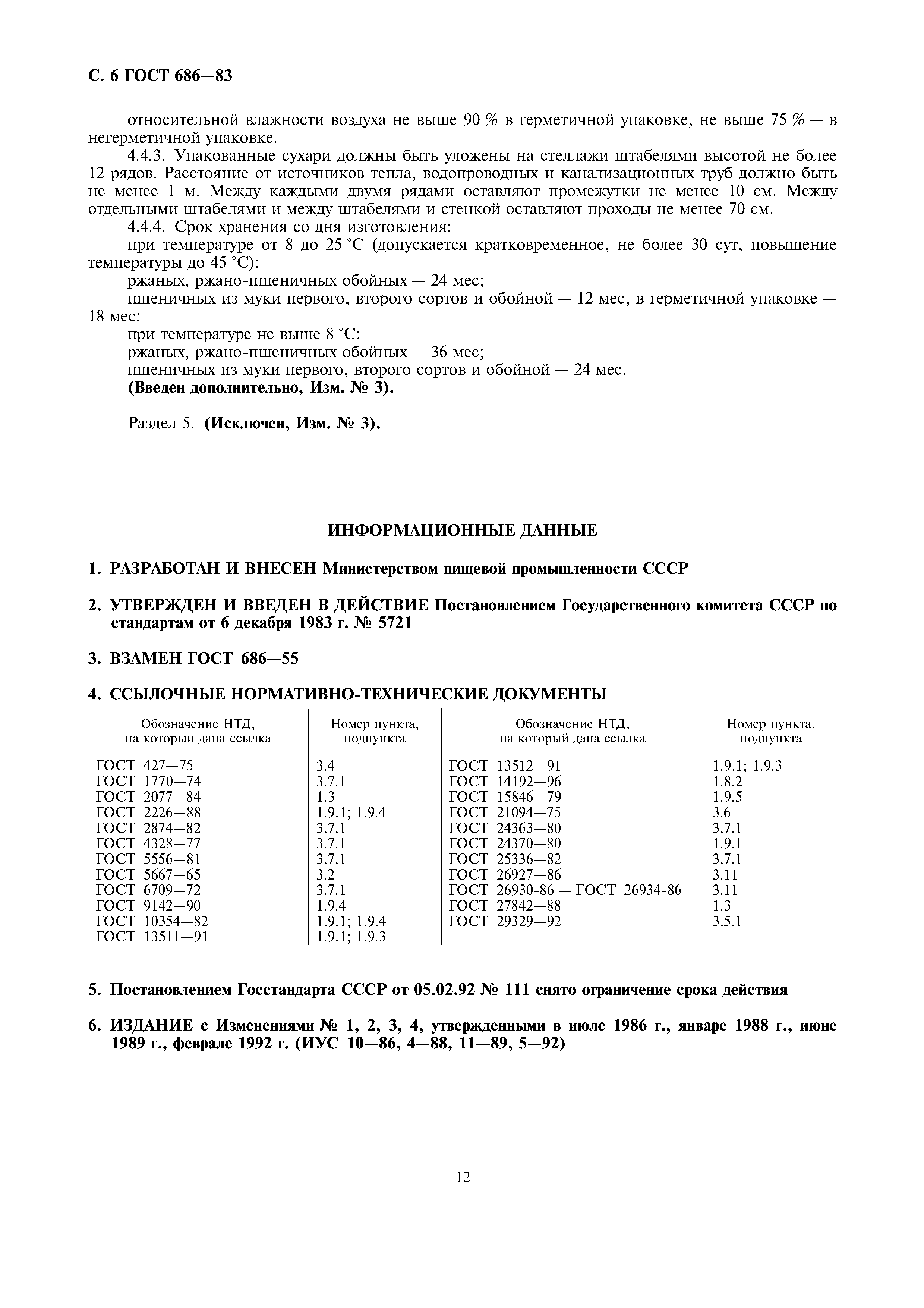ГОСТ 686-83