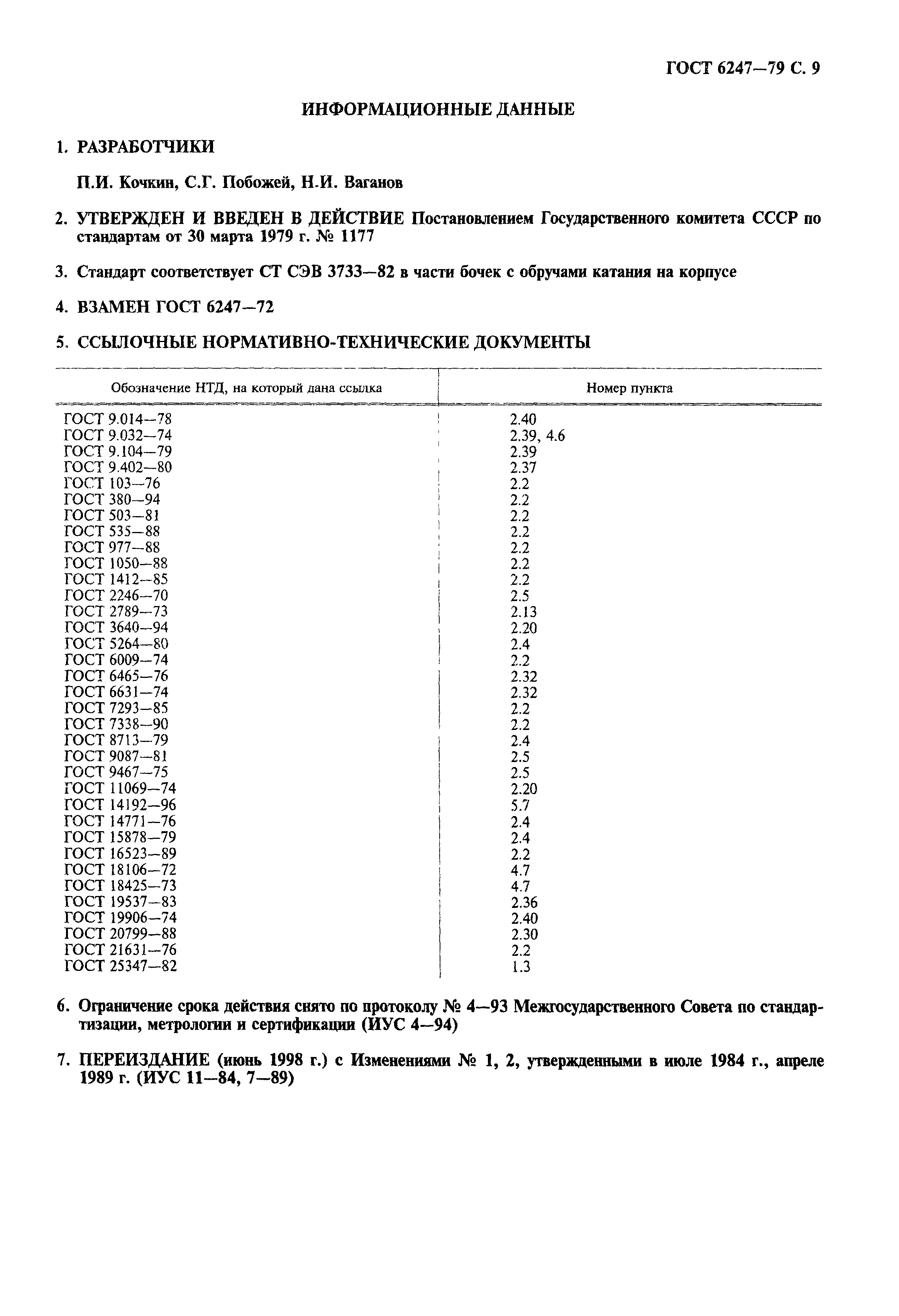 ГОСТ 6247-79