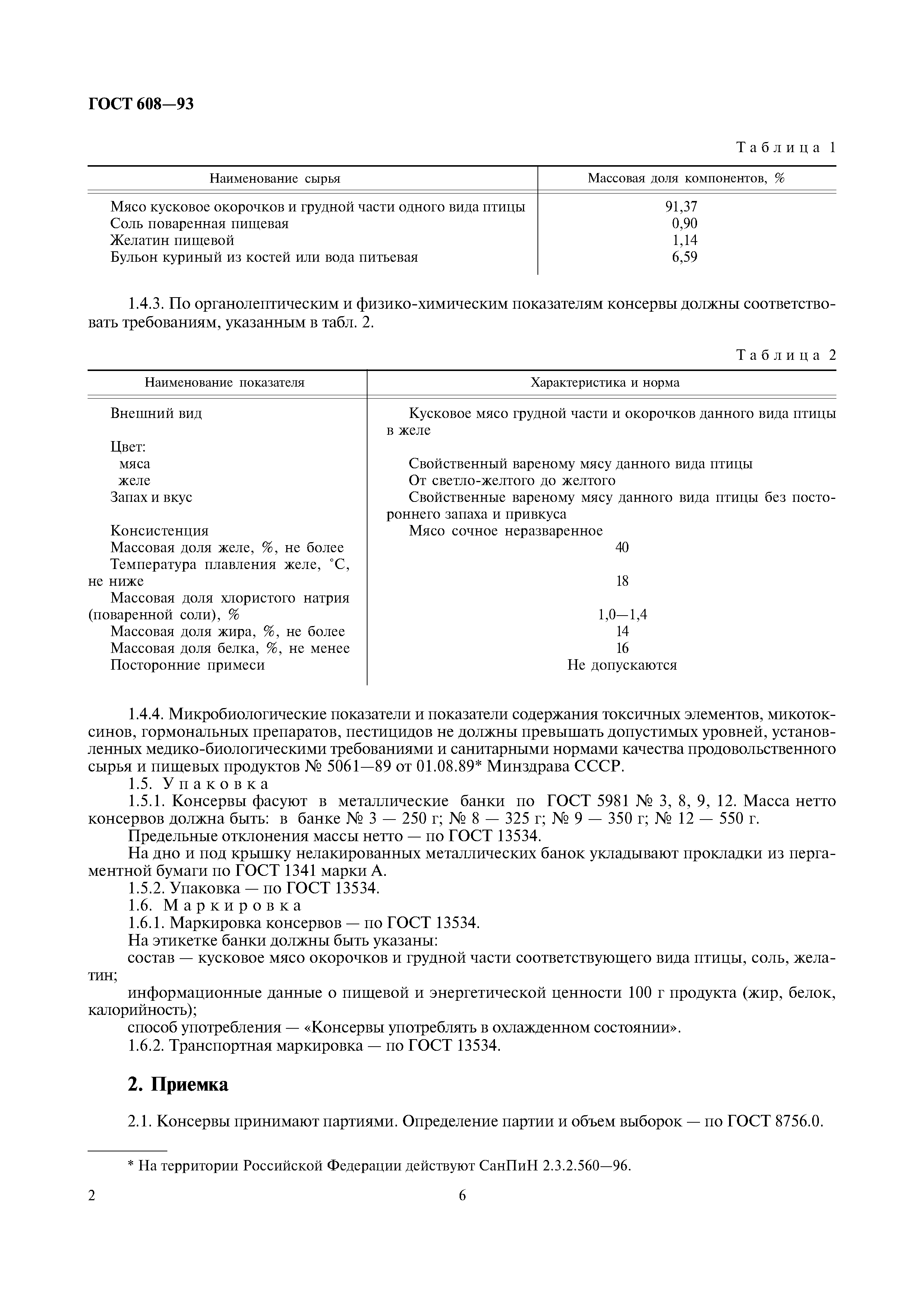 ГОСТ 608-93