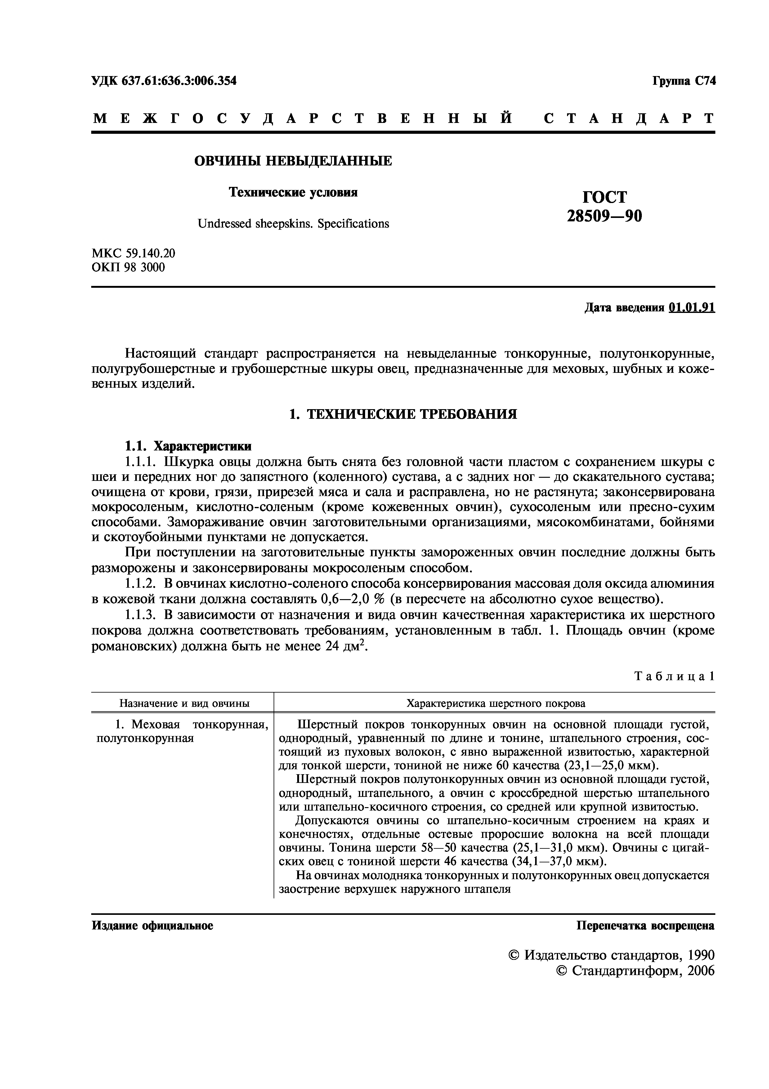 ГОСТ 28509-90