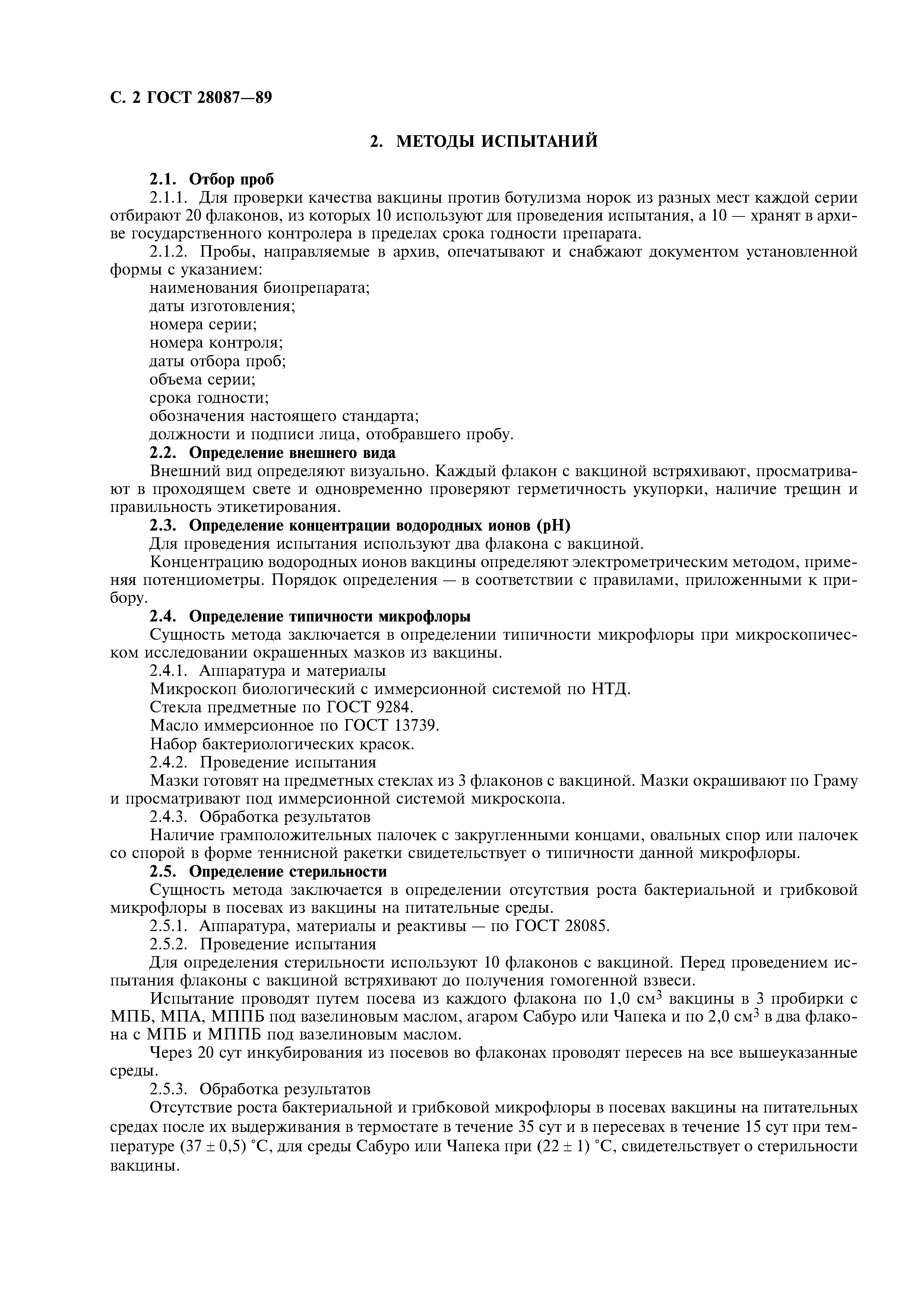 ГОСТ 28087-89