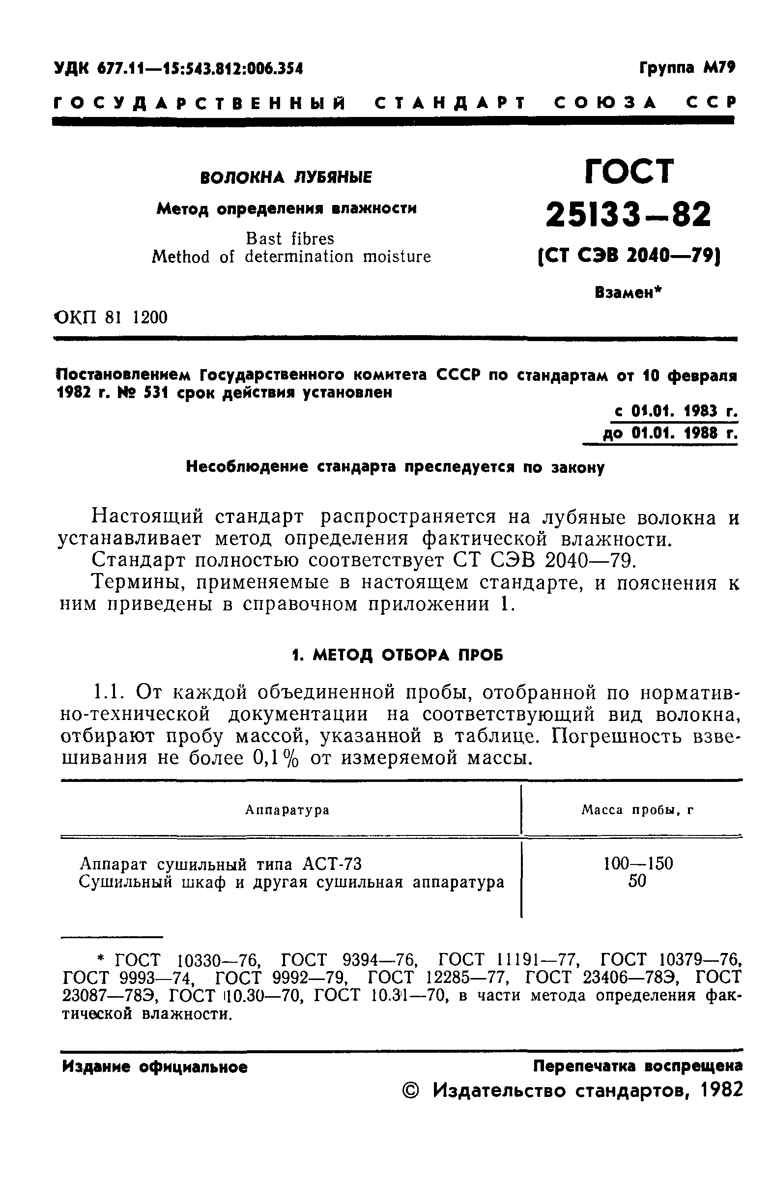 ГОСТ 25133-82