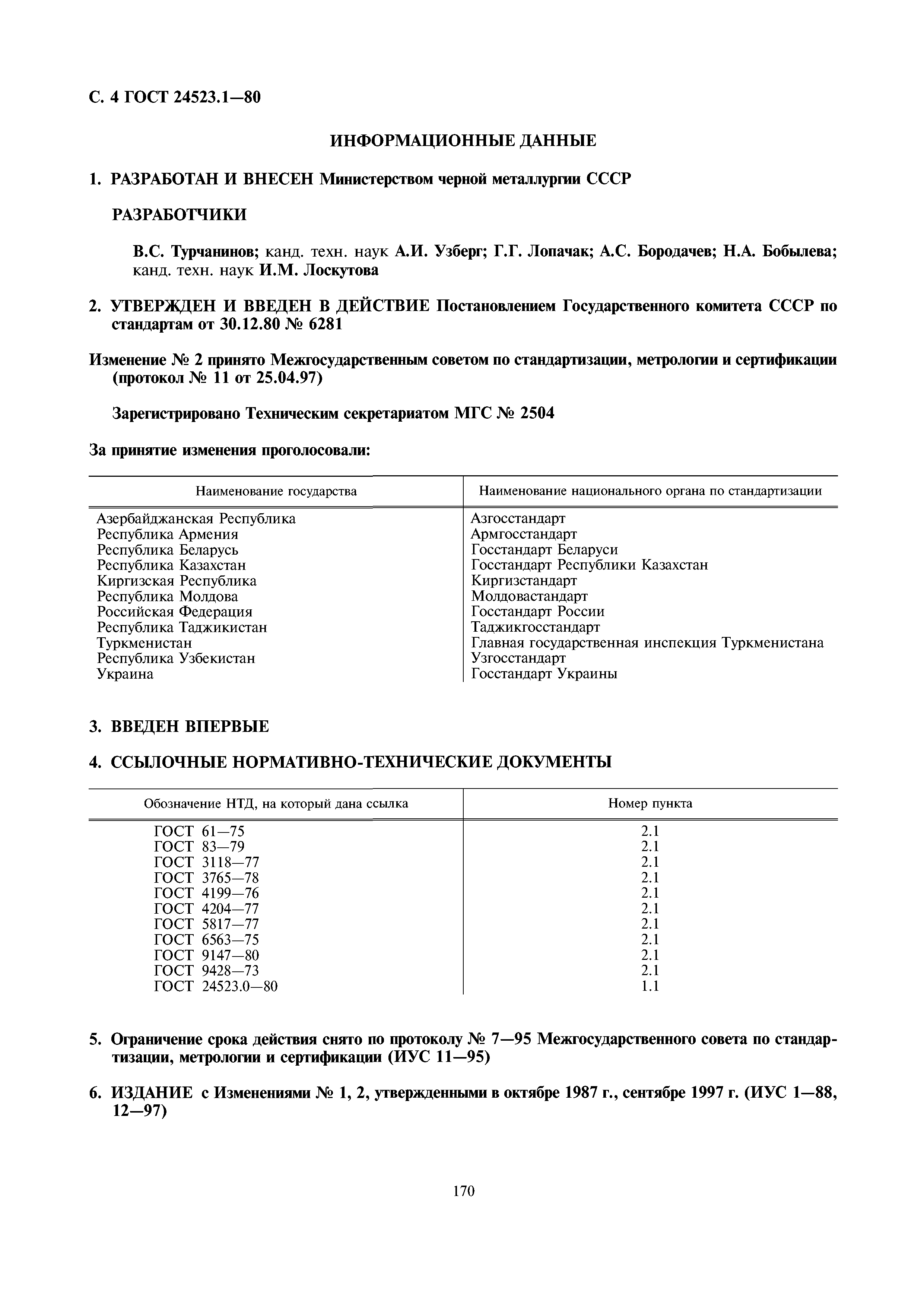 ГОСТ 24523.1-80