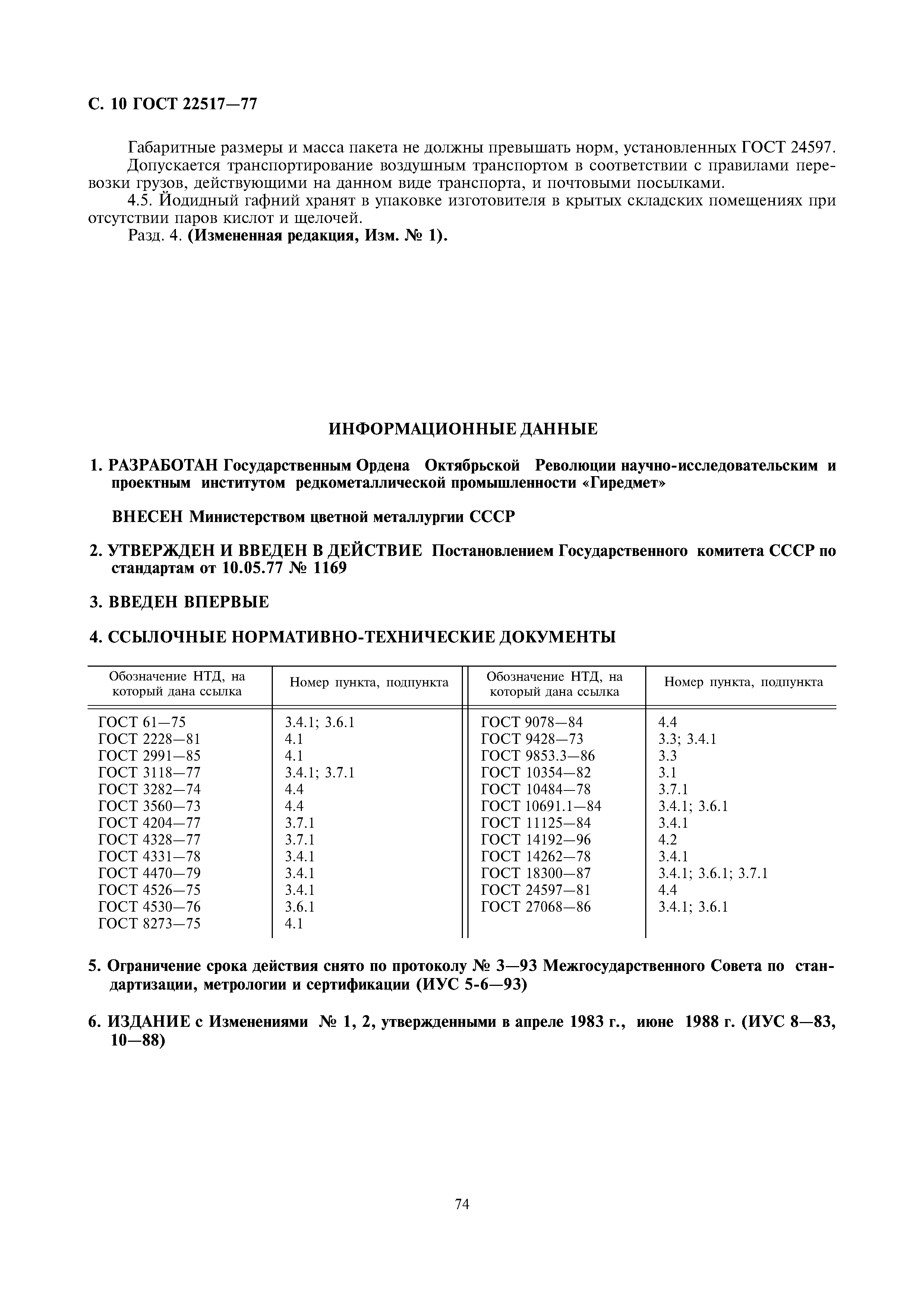 ГОСТ 22517-77