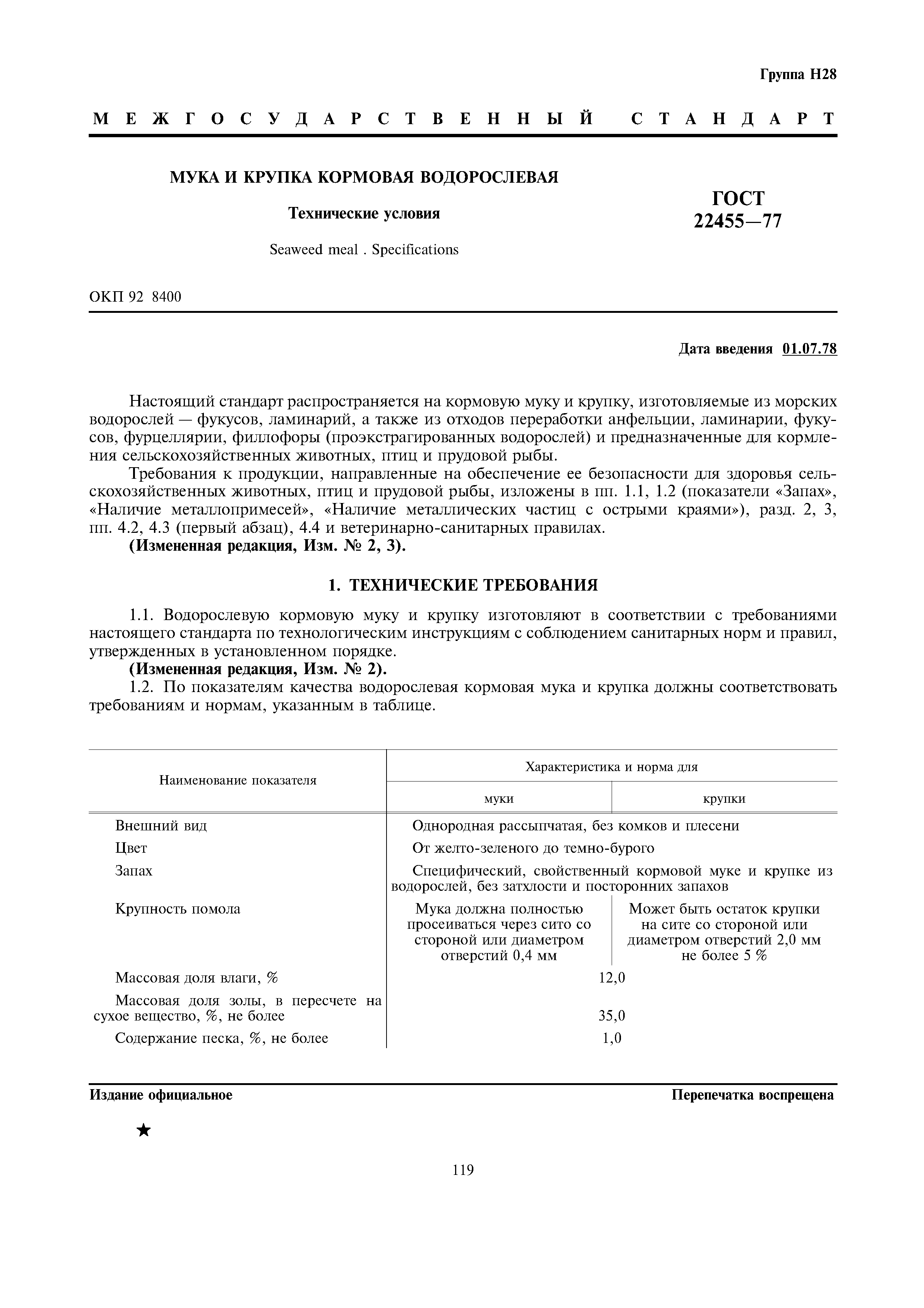 ГОСТ 22455-77