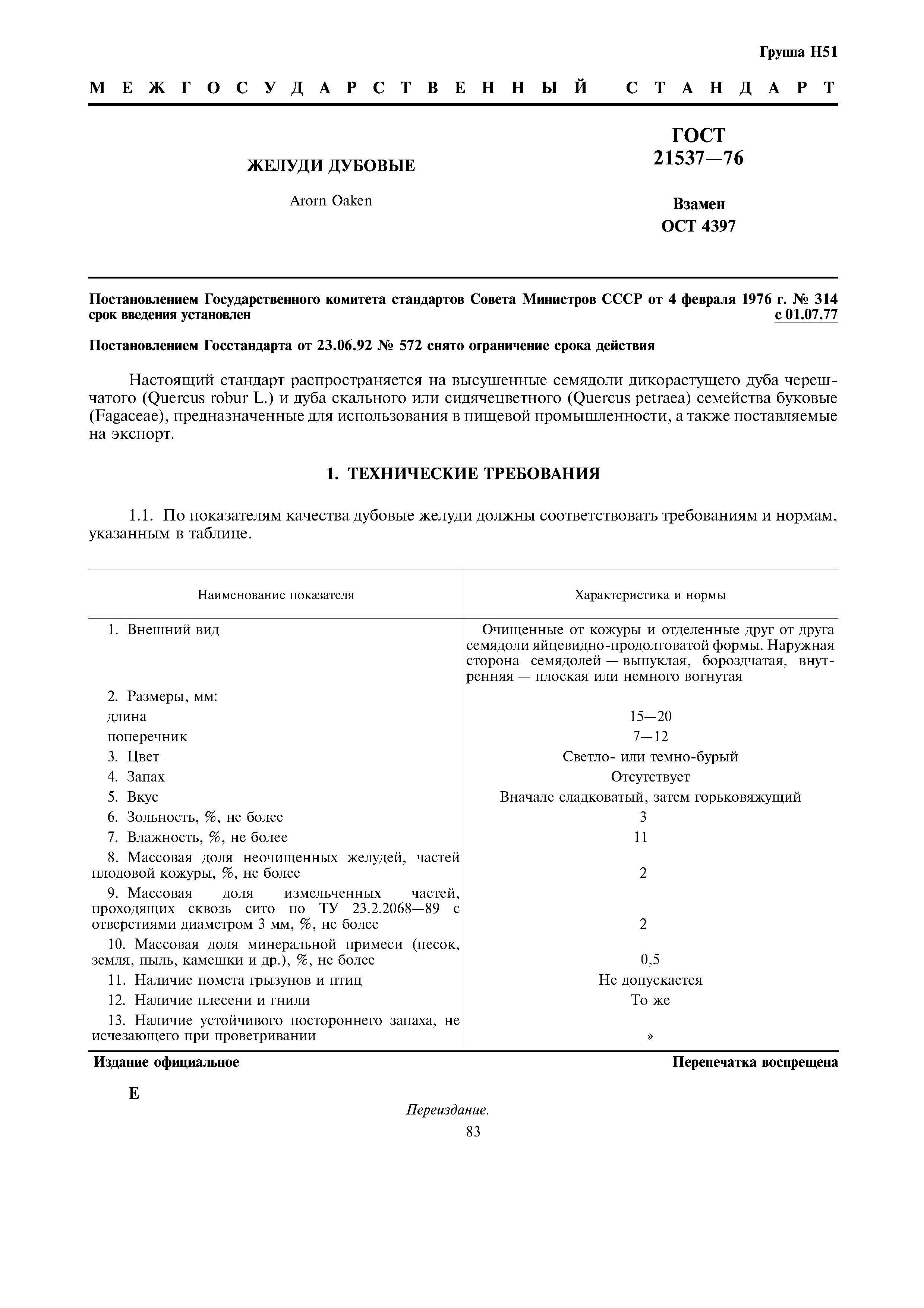 ГОСТ 21537-76