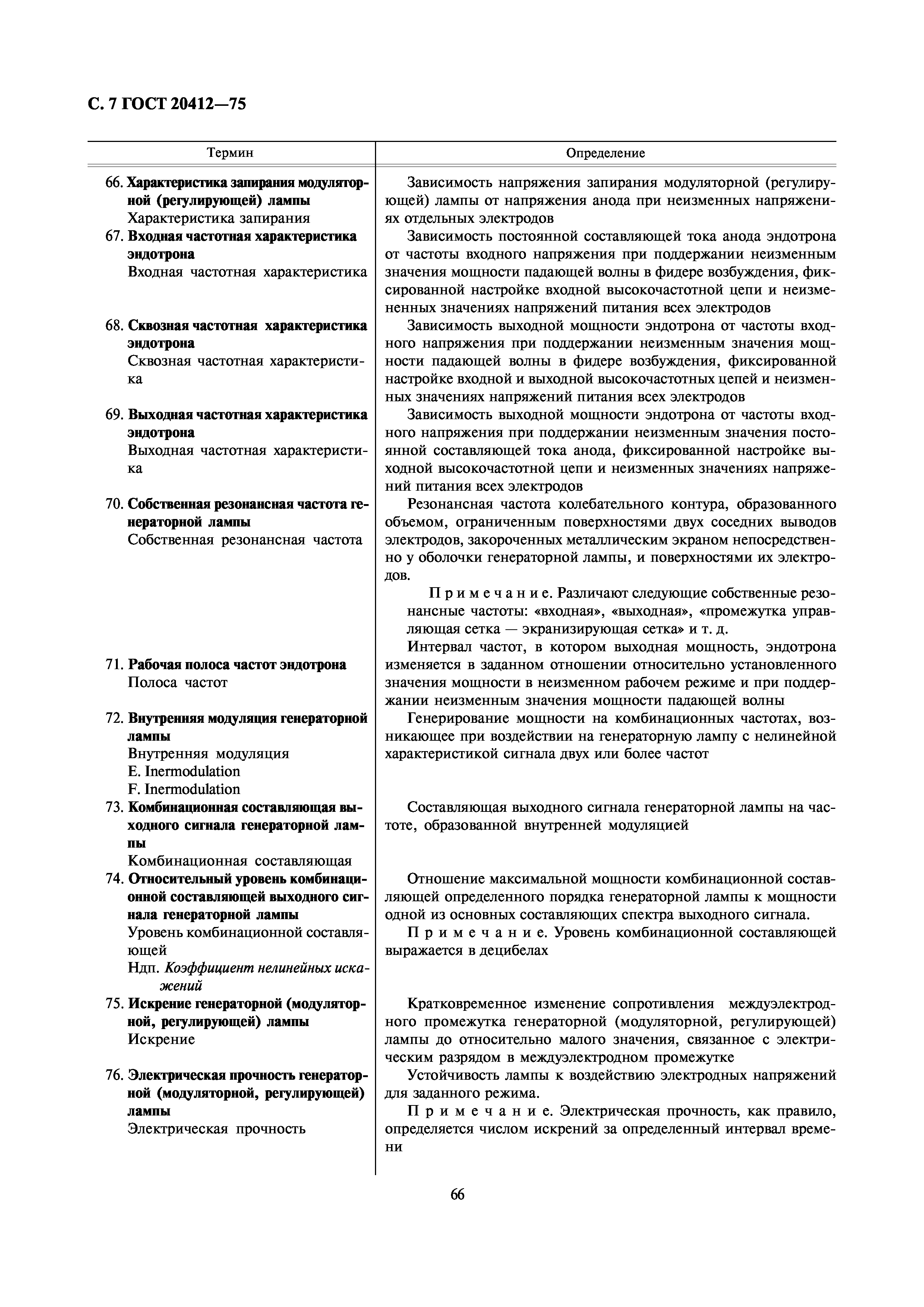 ГОСТ 20412-75