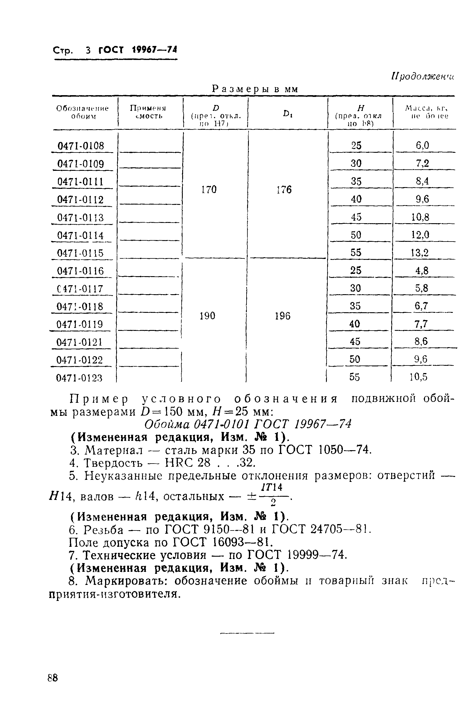 ГОСТ 19967-74