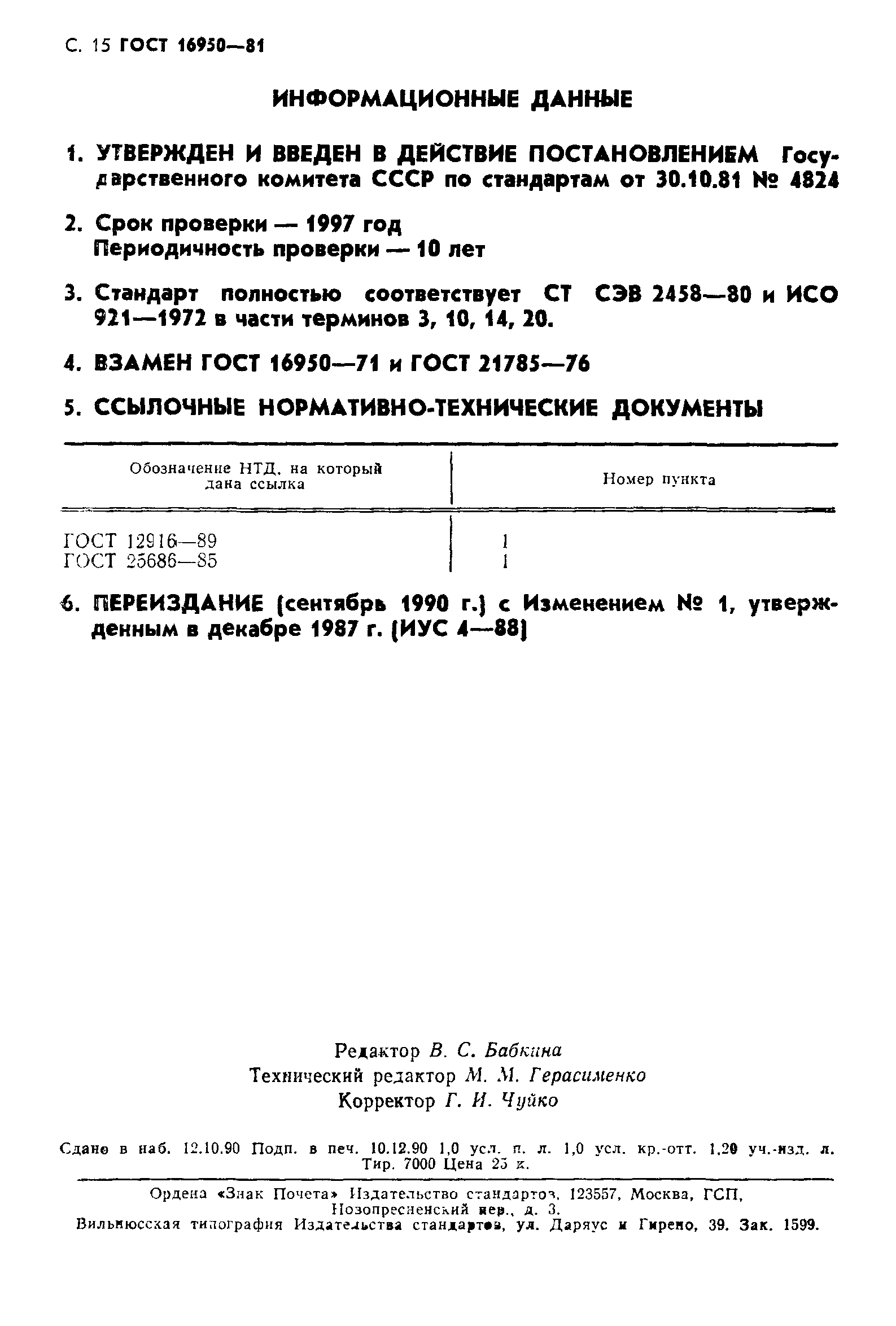 ГОСТ 16950-81