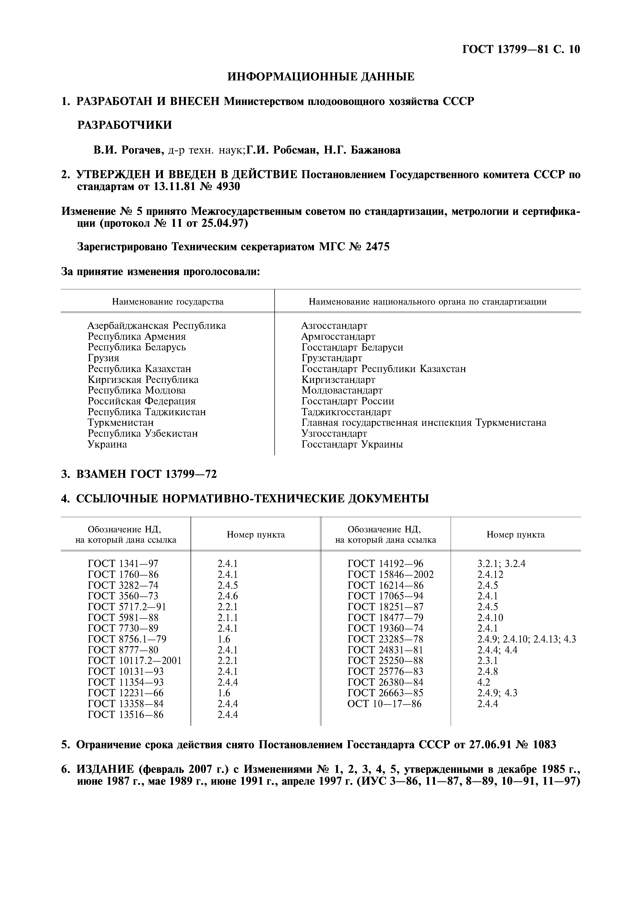 ГОСТ 13799-81